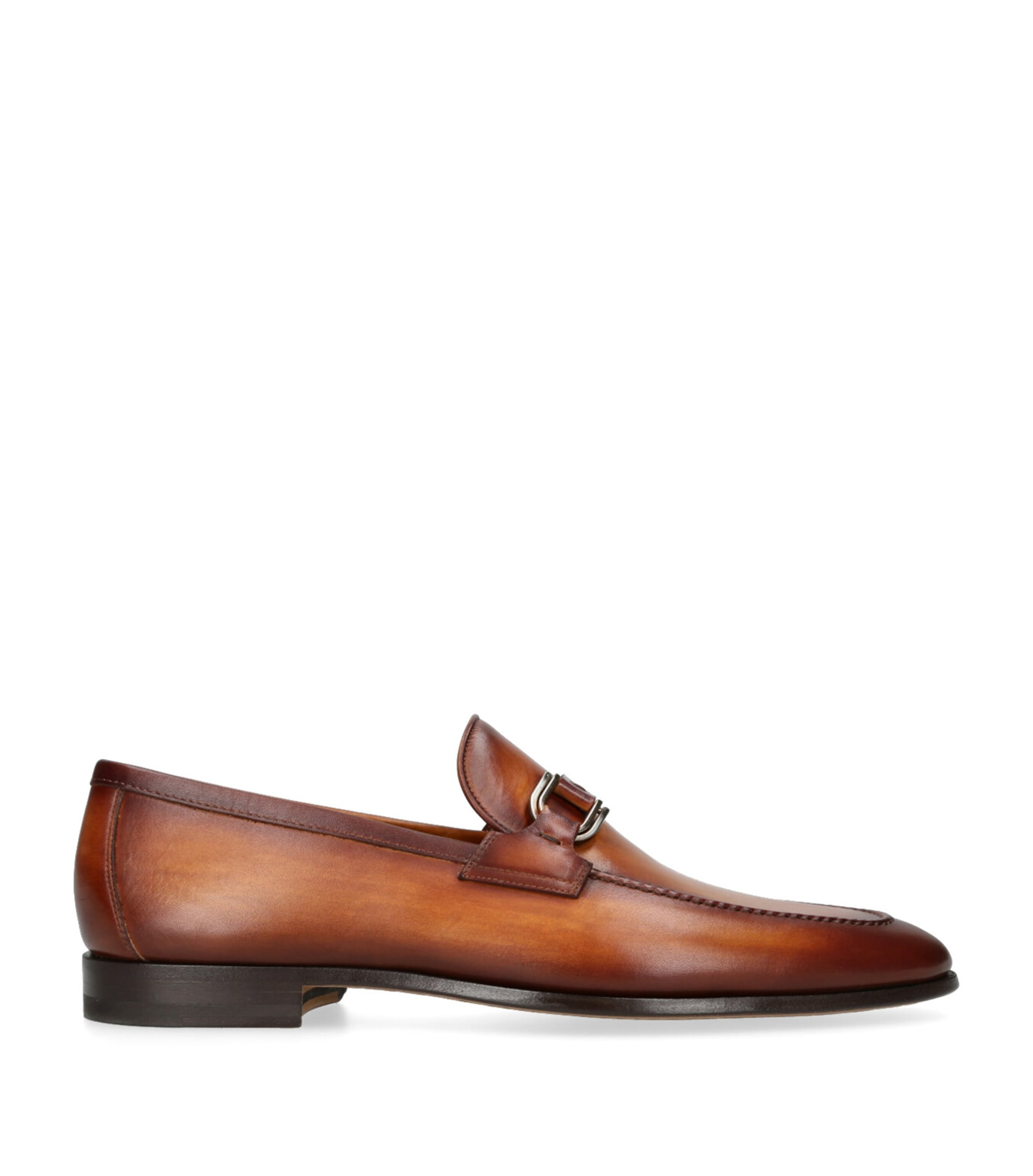 Magnanni Leather Loafers In Beige