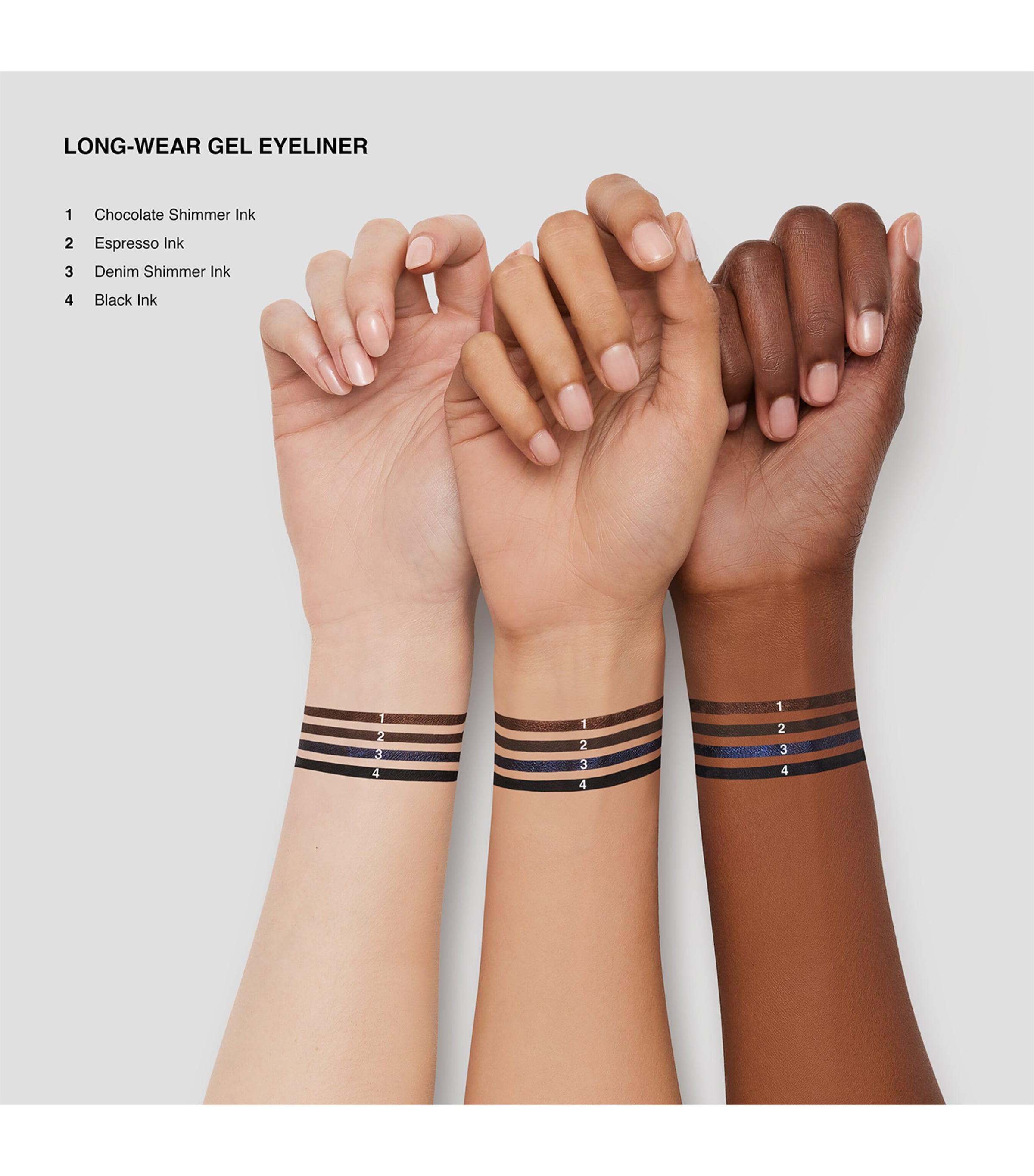 Bobbi Brown Long-Wear Gel Eyeliner Black Ink Image 2