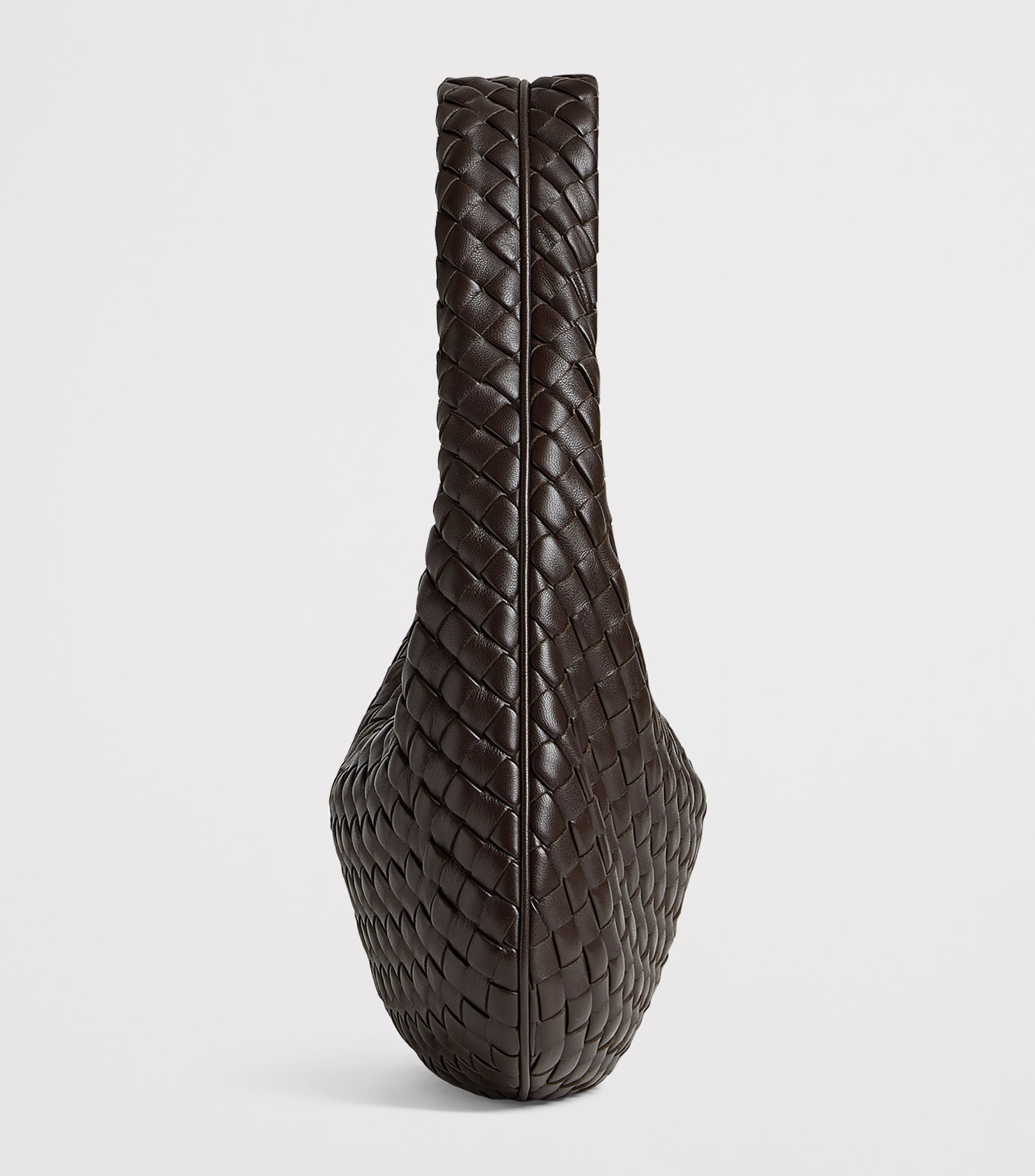 Small Intrecciato Leather Veneta Shoulder Bag 2190 Image 4