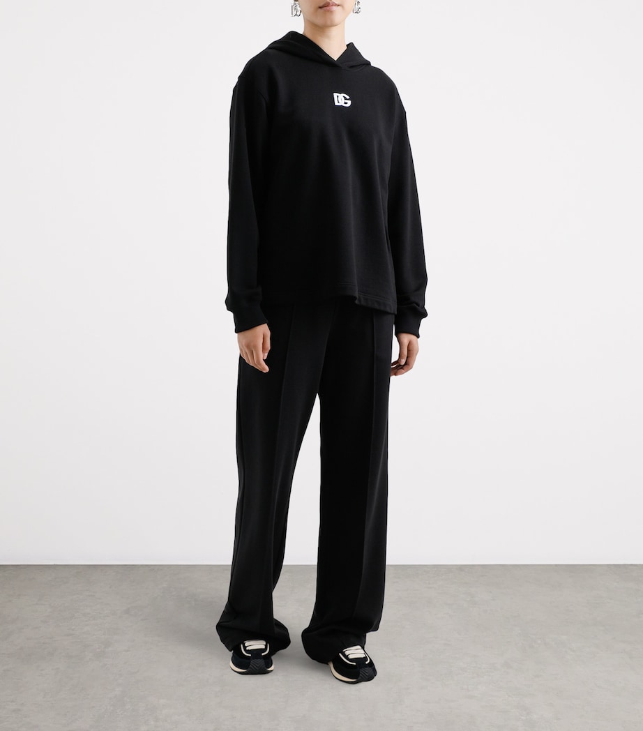 Cotton Logo Sweatpants N0000-BLACK Image 2