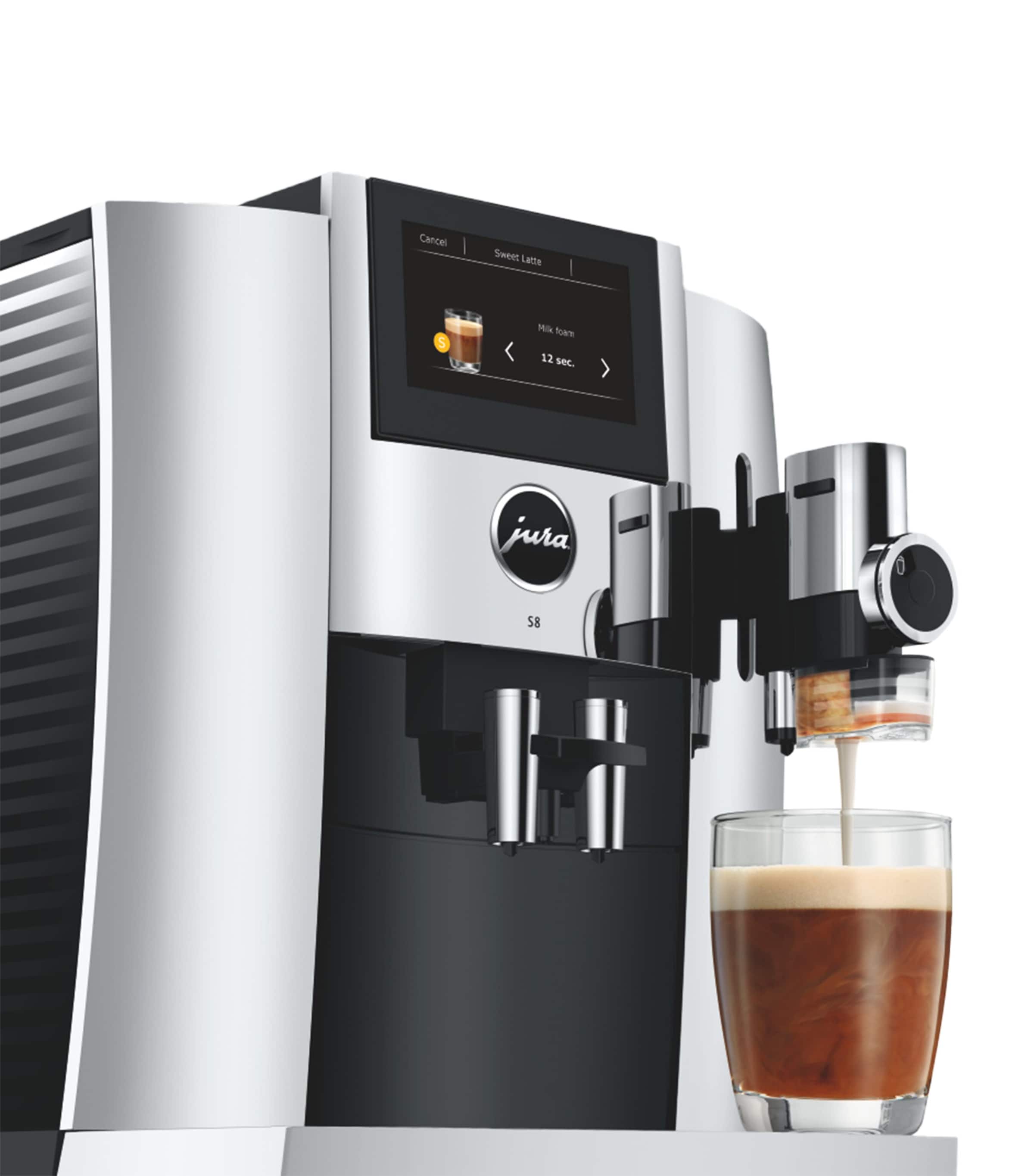 Jura S8 Coffee Machine Silver Image 10