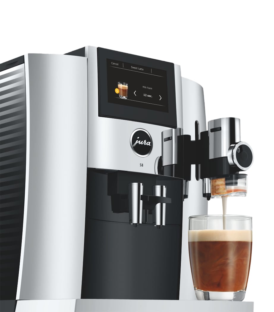 Jura S8 Coffee Machine Silver Image 10