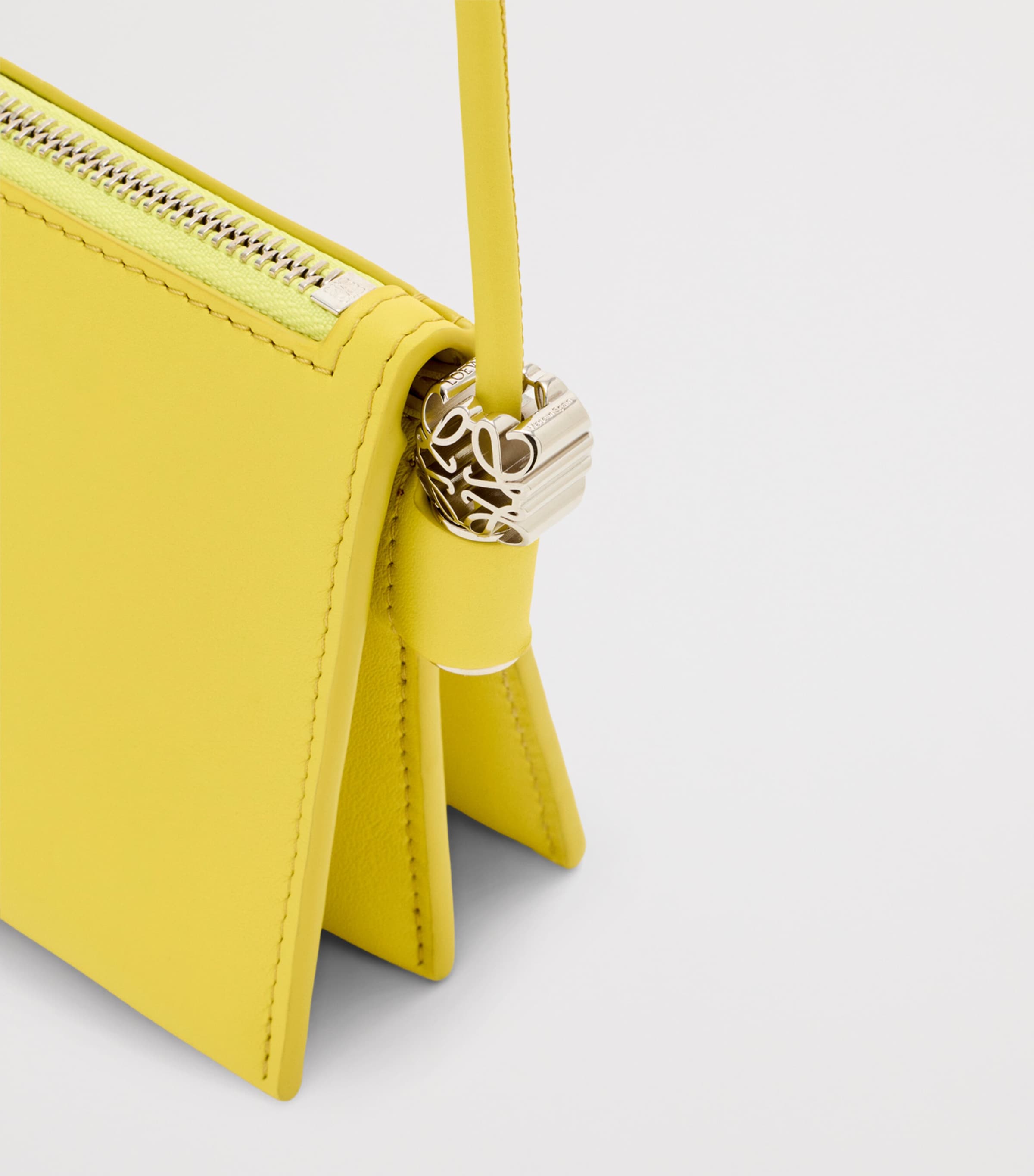 LOEWE Nappa Leather Joya Pouch Lemon Image 7