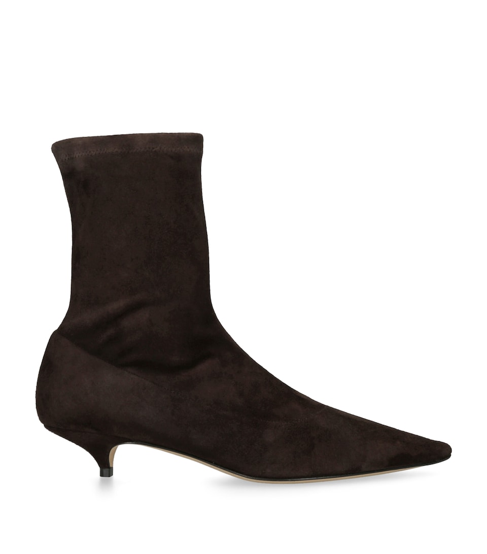 Liisa Suede Ankle Boots 35