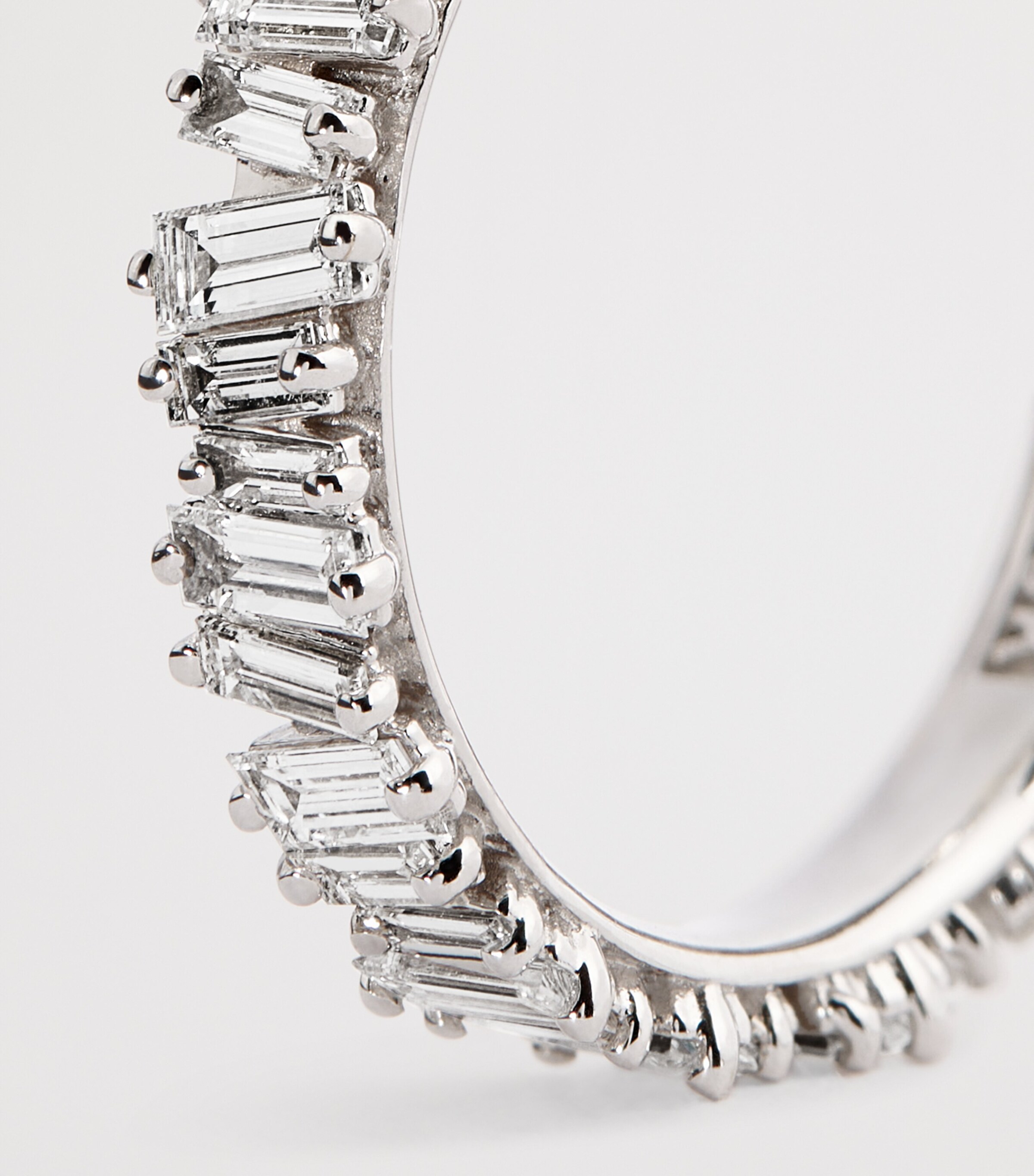 Suzanne Kalan White Gold and Diamond Classic Eternity Ring Wg/wd Image 6