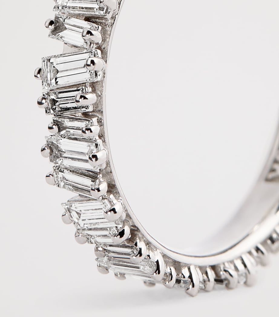 Suzanne Kalan White Gold and Diamond Classic Eternity Ring Wg/wd Image 6