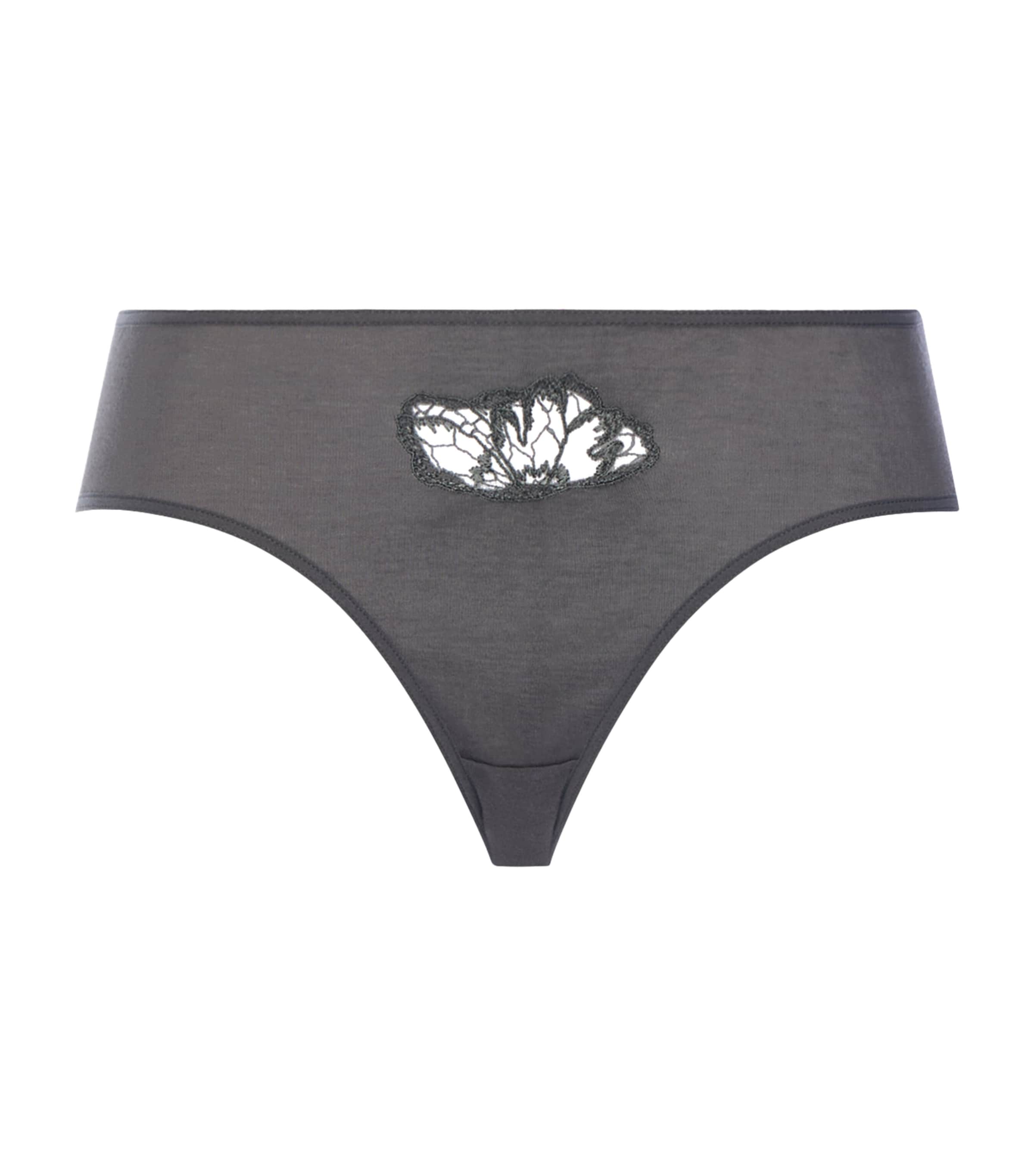 Hanro Womens Cotton Belen Midi Briefs Anchor Image 1
