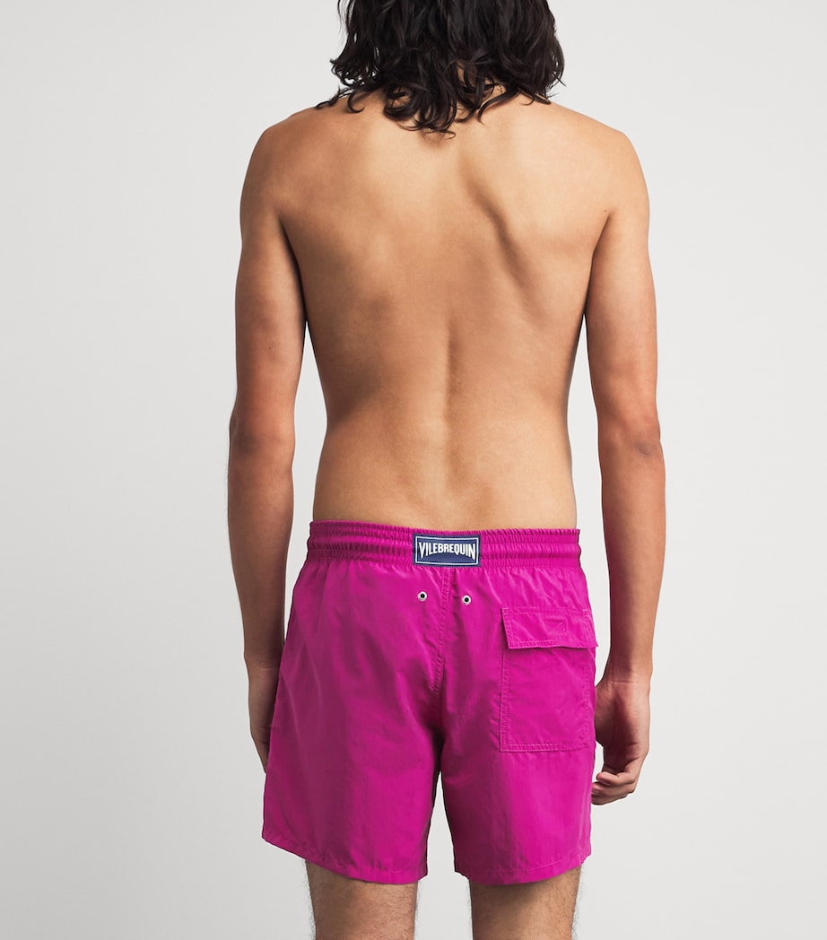 Vilebrequin Mens Moorea Swim Shorts Pourpre Image 3