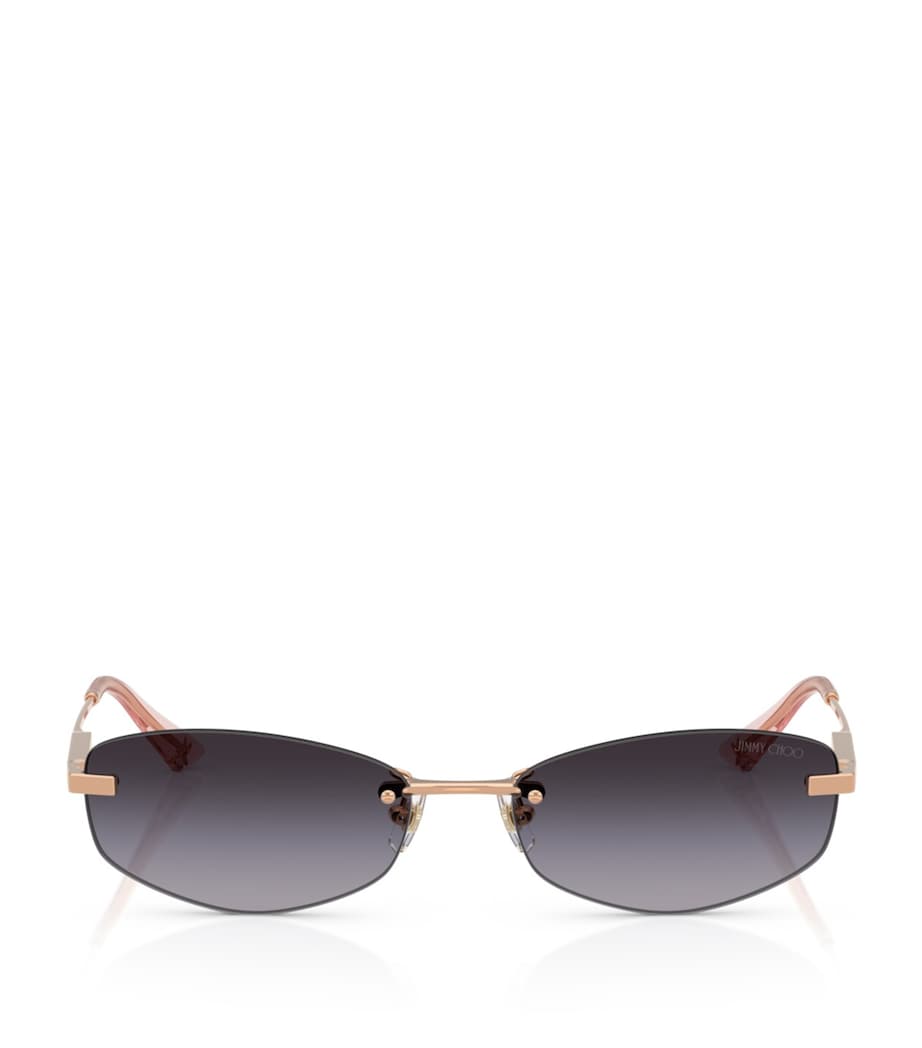 Wire Oval Sunglasses 30088G Image 1