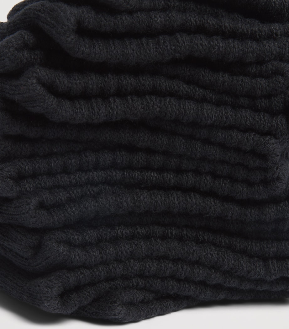 Polo Ralph Lauren Mens Performance Trainer Socks (Pack of 6) Black Image 2