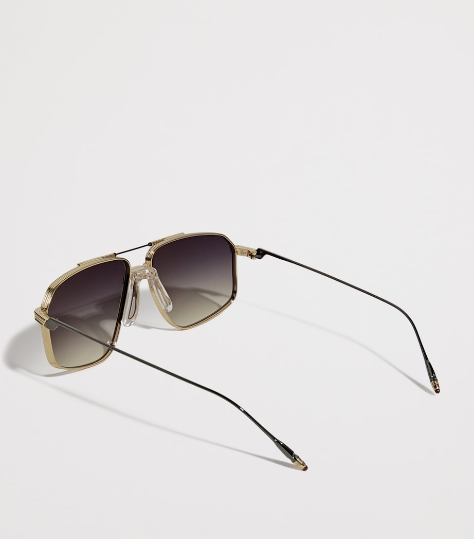 Titanium Jagger Aviator Sunglasses 17E-BNG Image 3