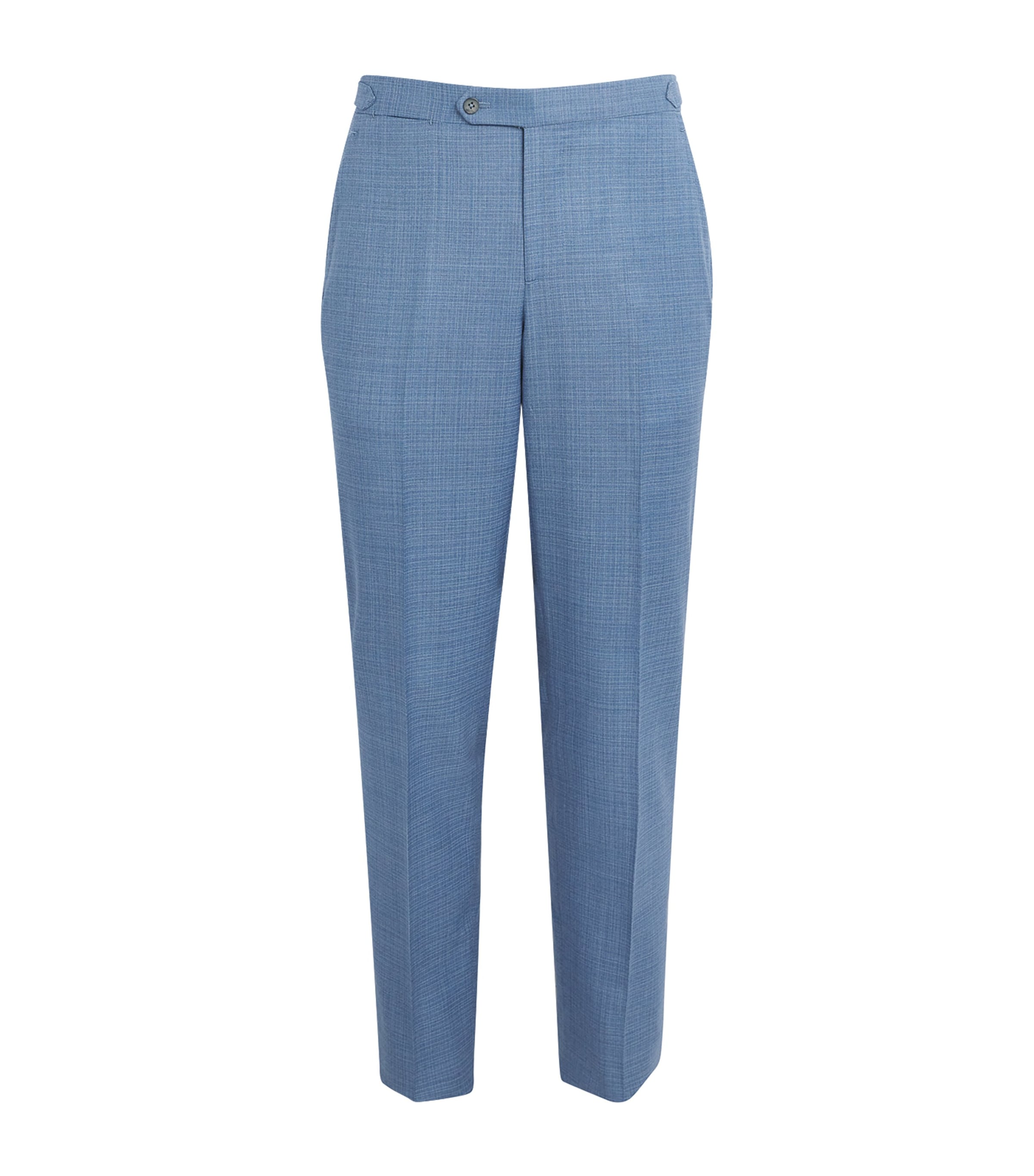 Isaia Mens Wool Sanita Trousers Image 1