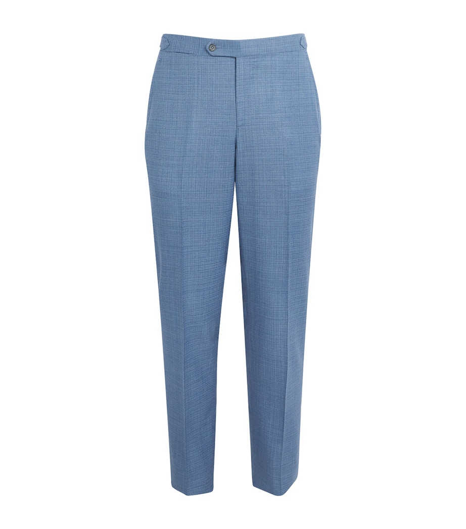 Isaia Mens Wool Sanita Trousers Image 1