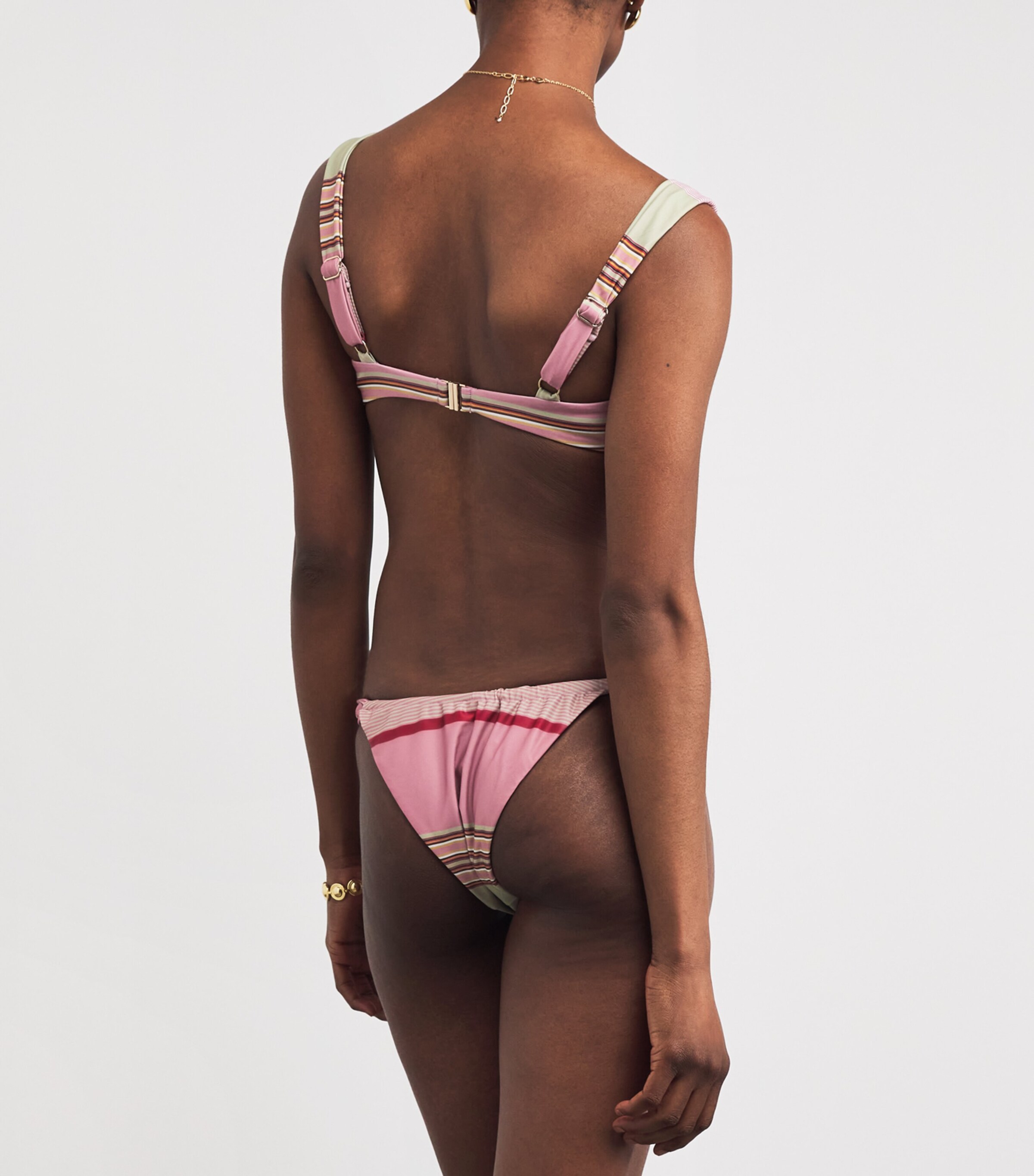 Andez Stripe Bikini Bottoms BRRGN STRPE DSTY MVE Image 3