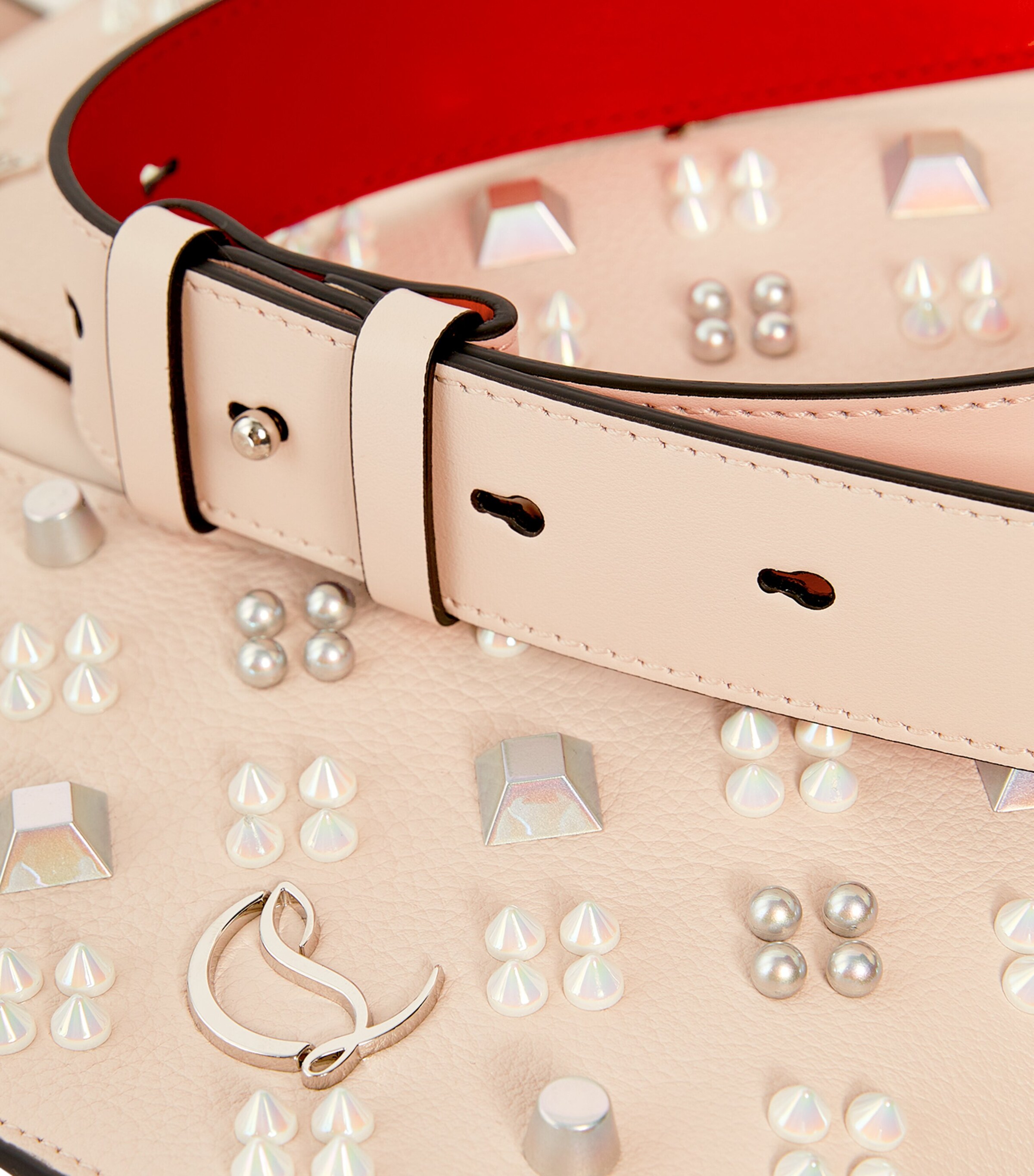 Paloma Medium Leather Top-Handle Bag F609 Image 7