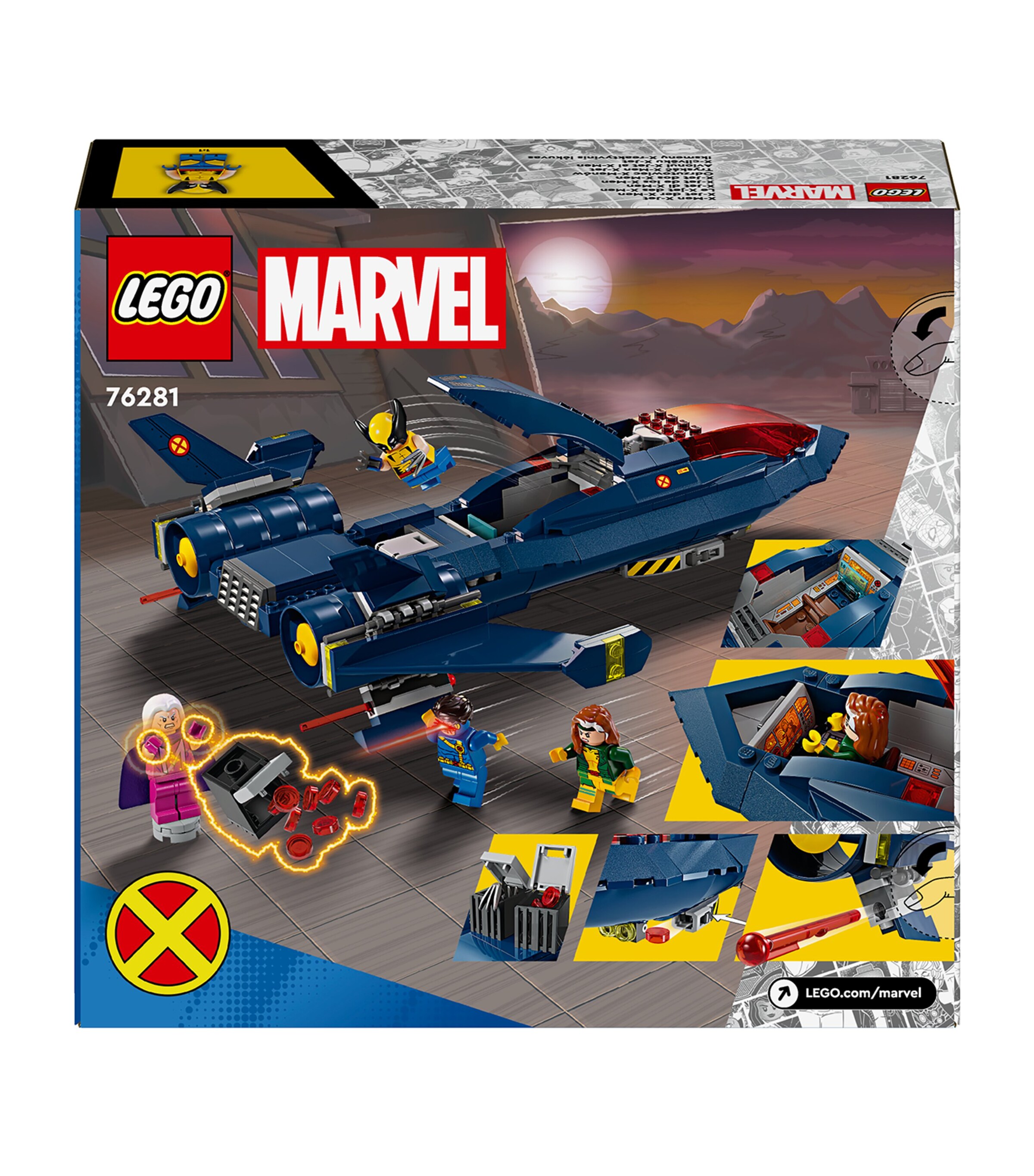 Lego marvel plane online