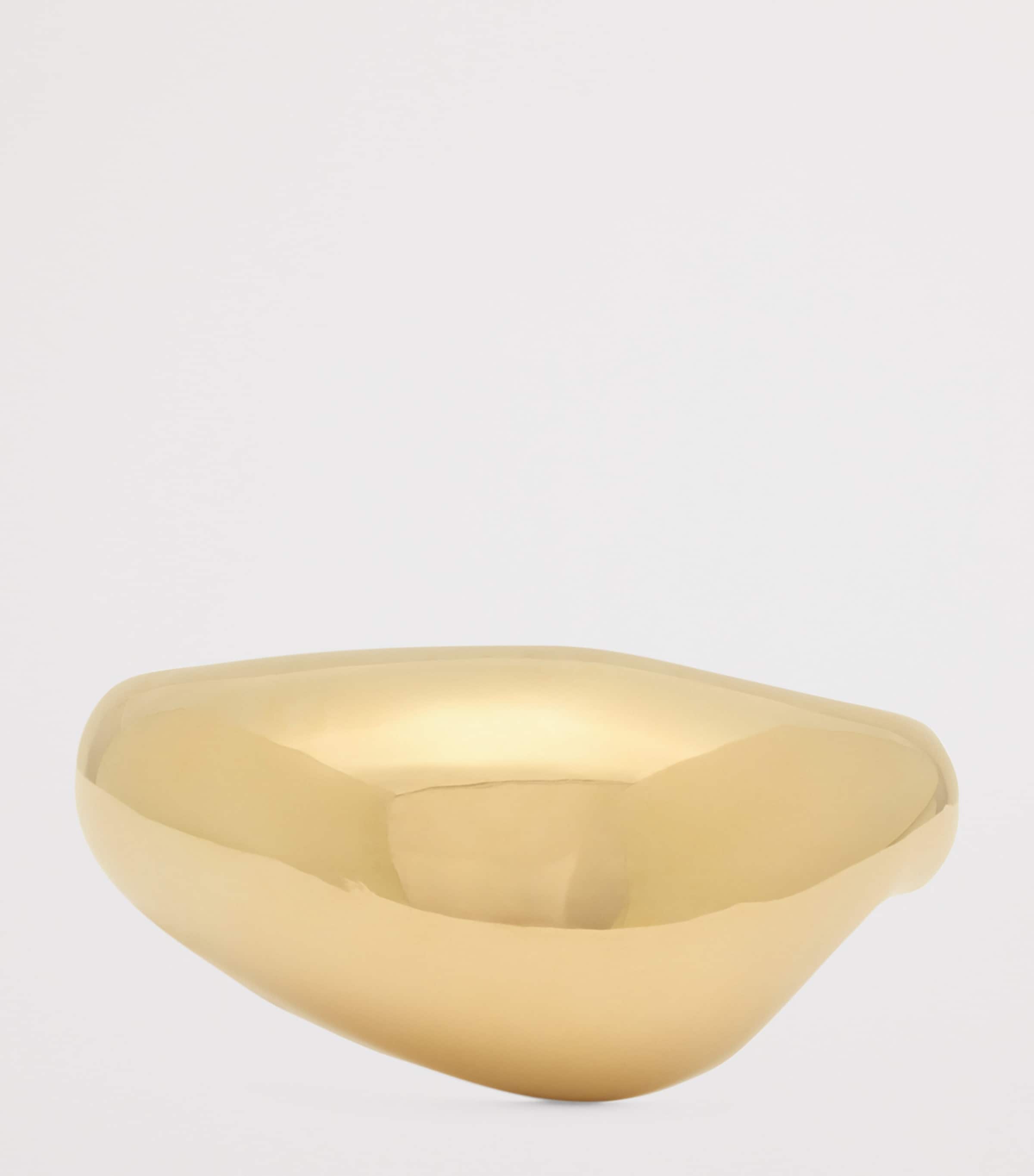 Brass Teardrop Dome Cuff 8030 Image 5