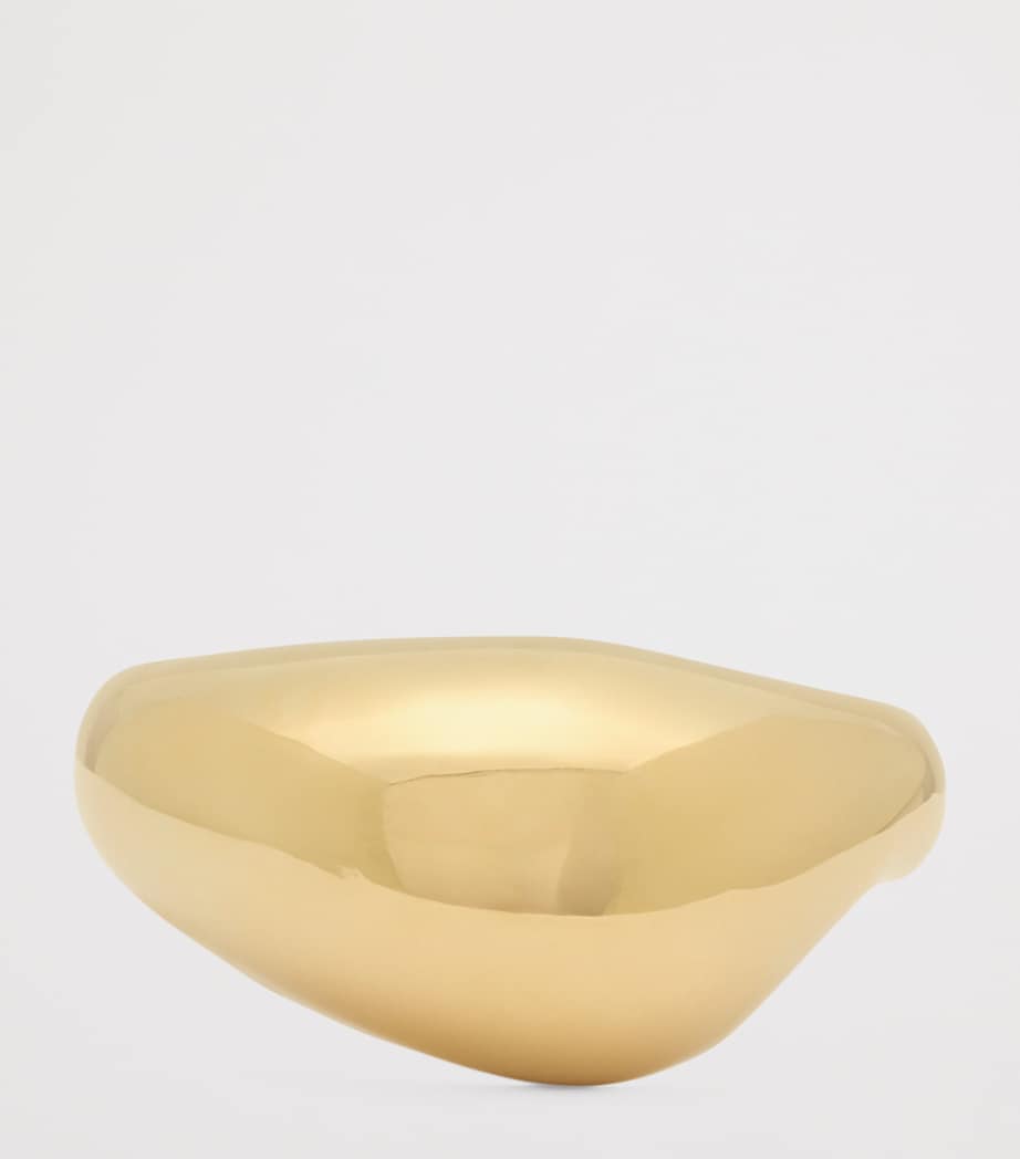 Brass Teardrop Dome Cuff 8030 Image 5