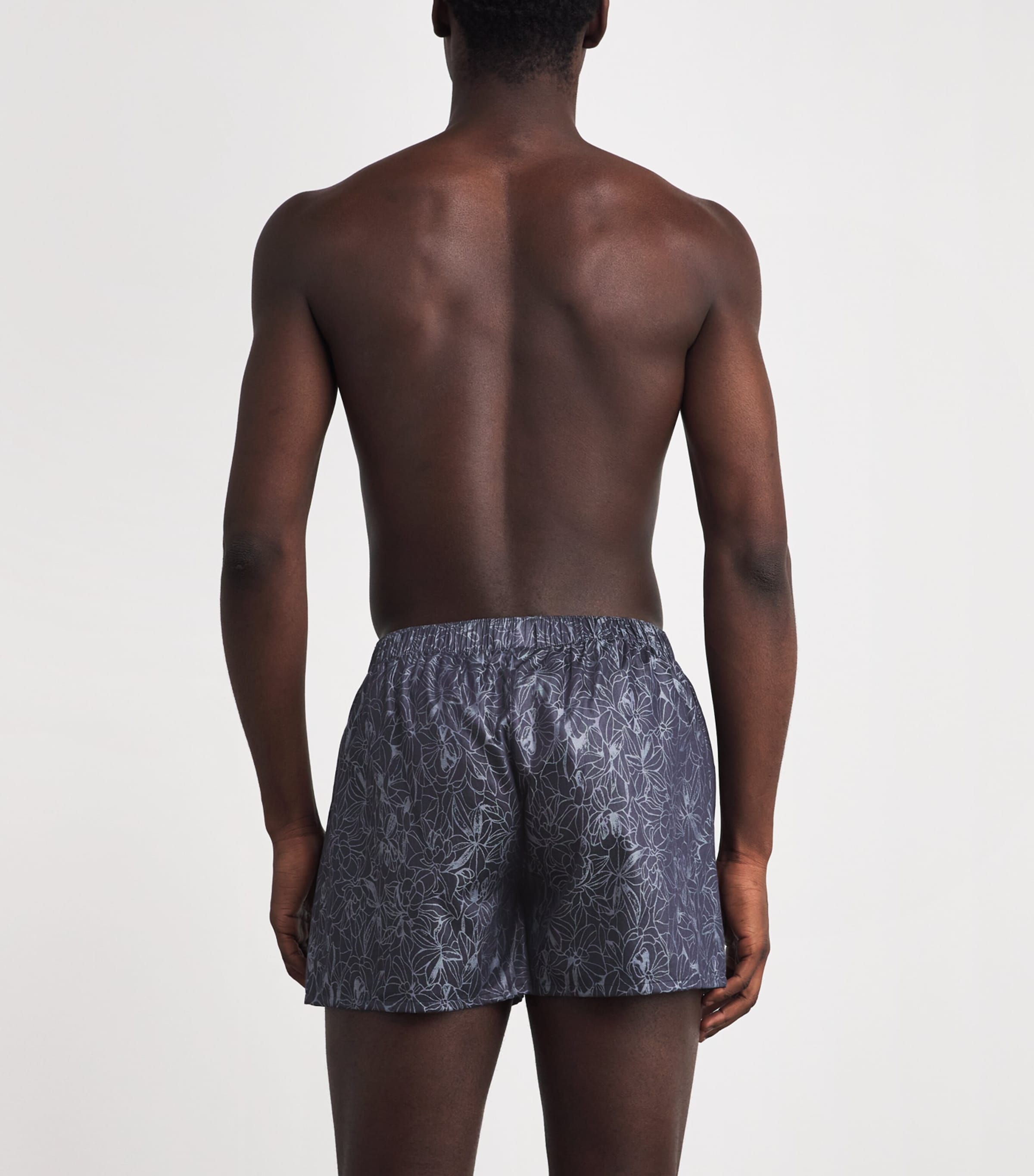 Cotton Floral Boxer Shorts 3038 NIGTSHAD WOVEN Image 3