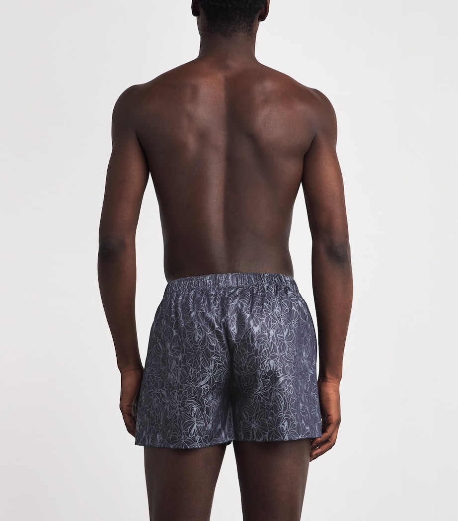Cotton Floral Boxer Shorts 3038 NIGTSHAD WOVEN Image 3