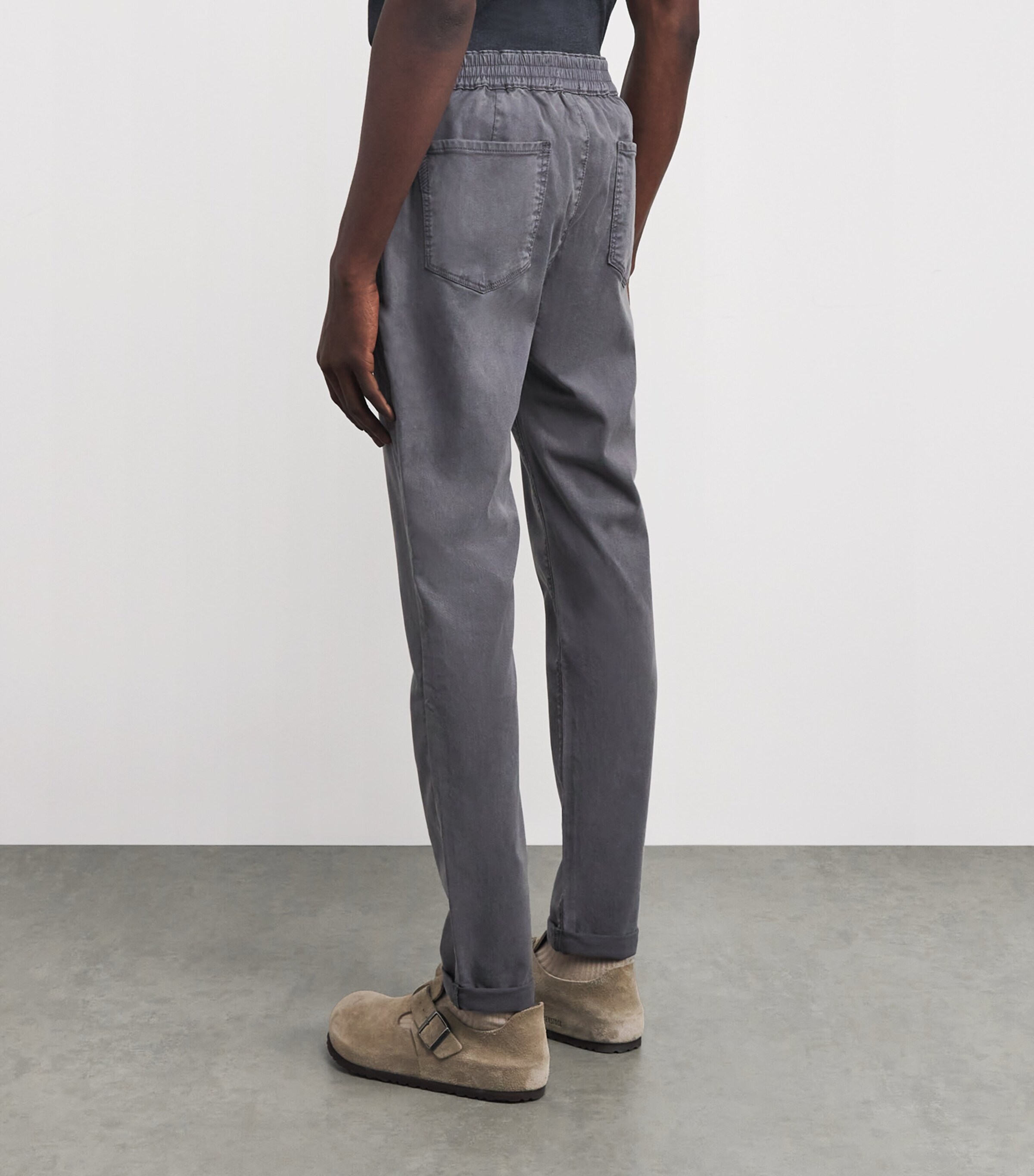 Drawstring Fraser Chinos VINTAGE BLUE ASH Image 4