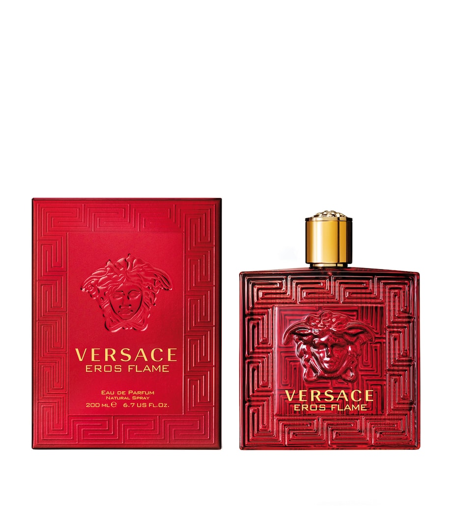 Versace Eros Flame Eau de Parfum (200ml) NO COLOUR Image 2