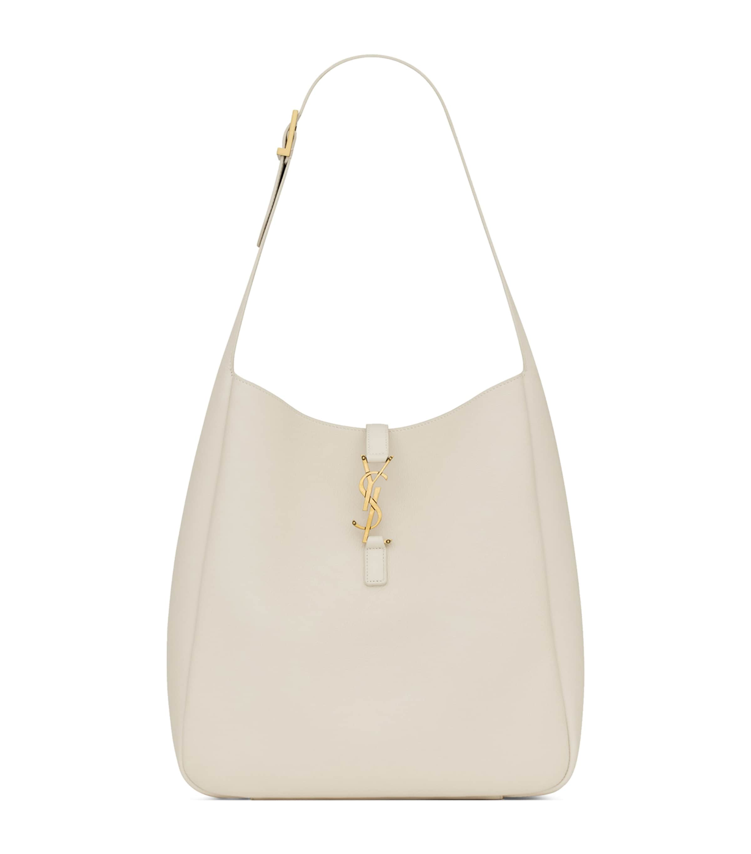 Saint Laurent Leather Le 5 À 7 Shoulder Bag In White