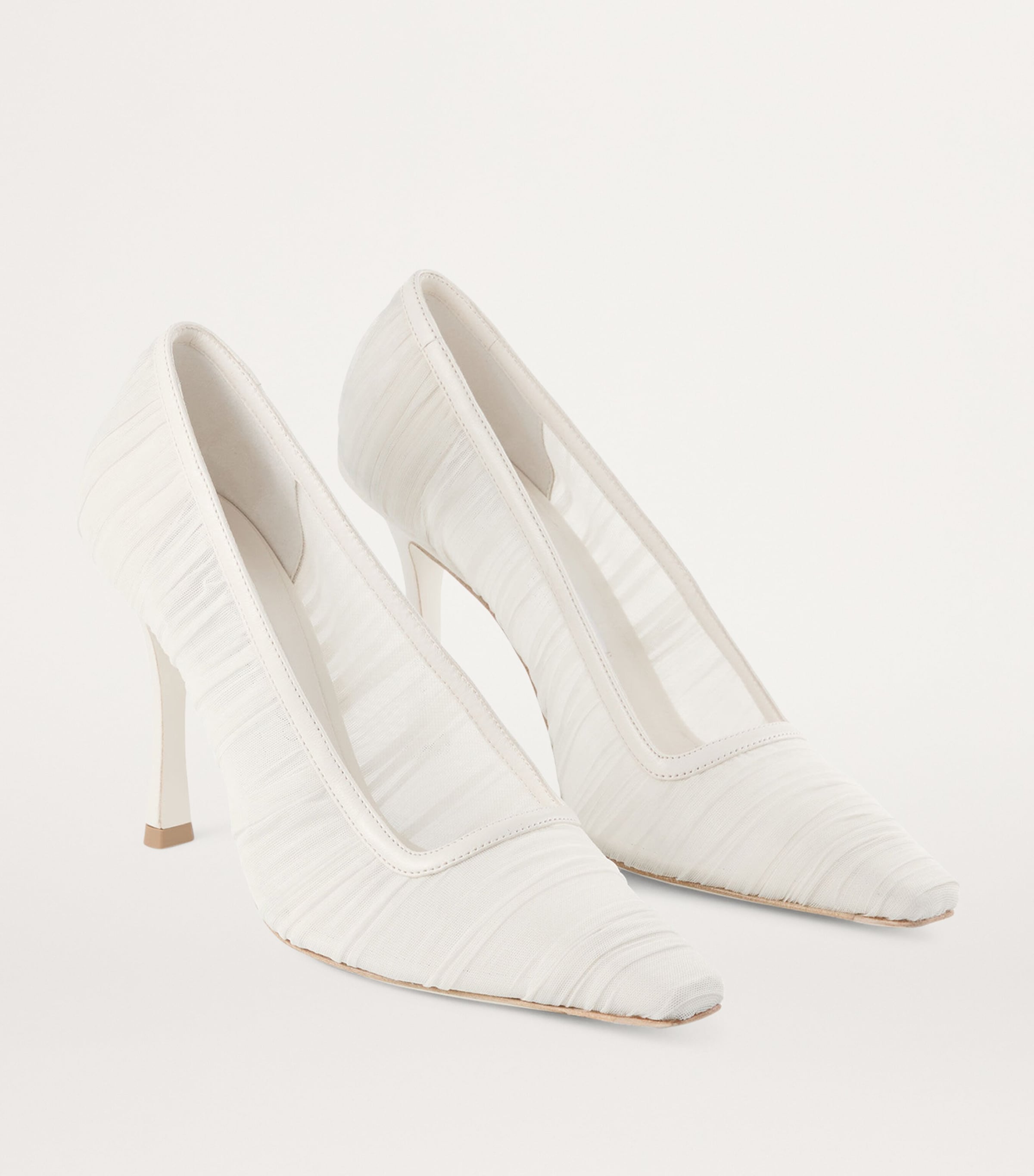 Lotta 100 Tulle Pumps IVORY/IVORY Image 5