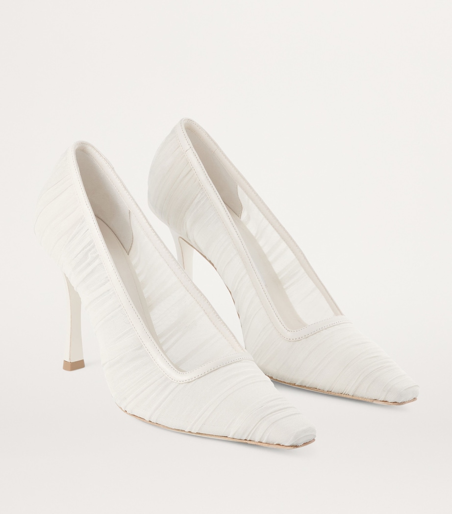 Lotta 100 Tulle Pumps IVORY/IVORY Image 5