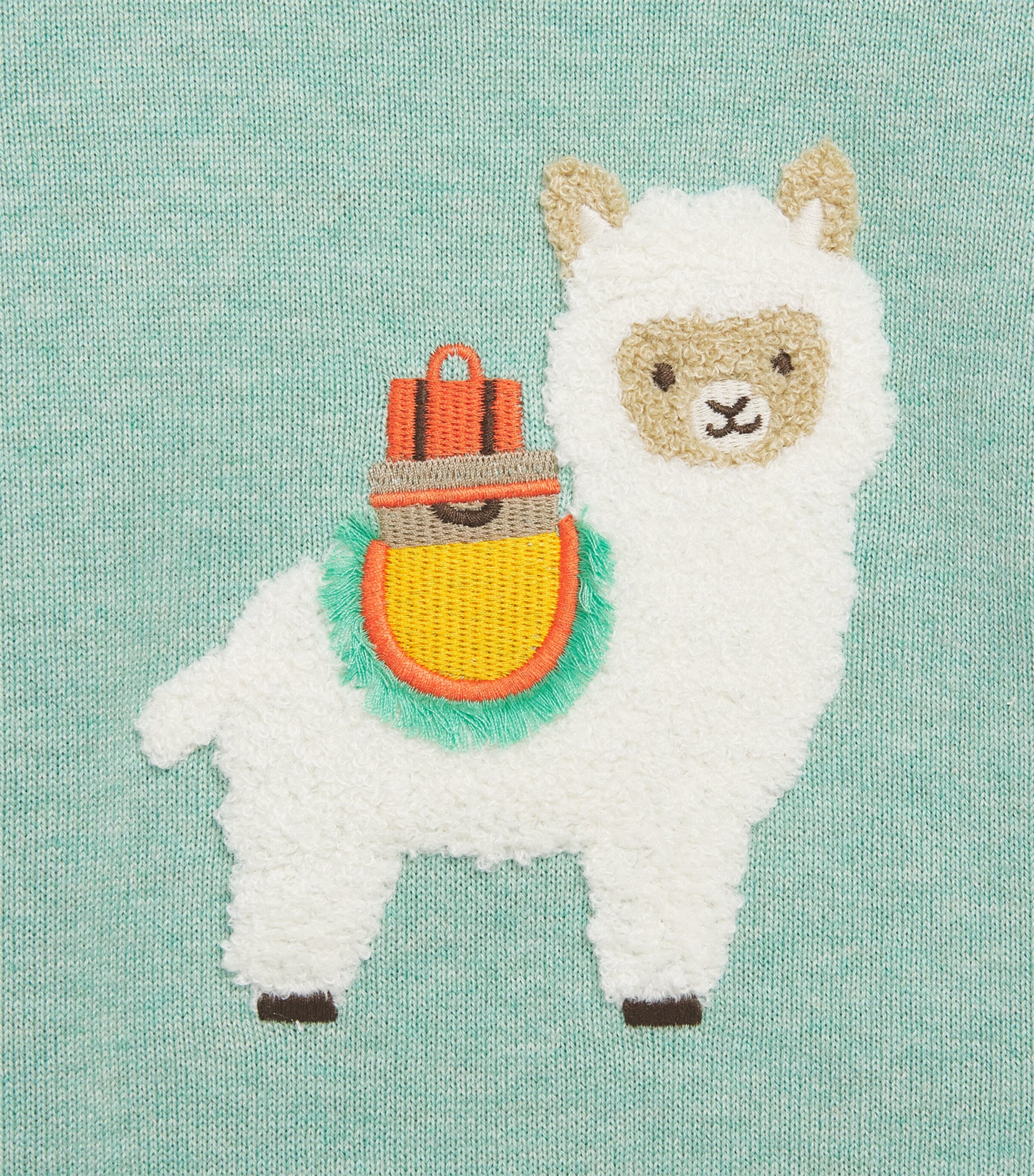 Purebaby Embroidered Llama Sweater (1-2 Years) Aloml Image 3