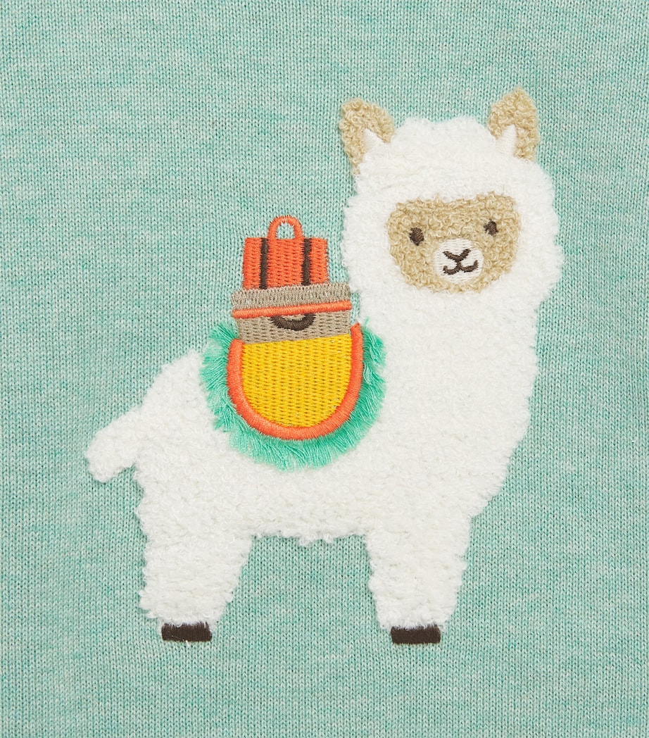 Purebaby Embroidered Llama Sweater (1-2 Years) Aloml Image 3