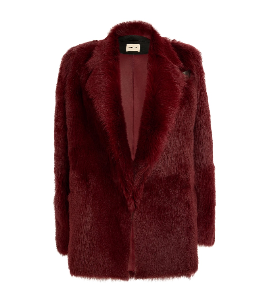 Shearling Willow Jacket 524 OXBLOOD Image 1