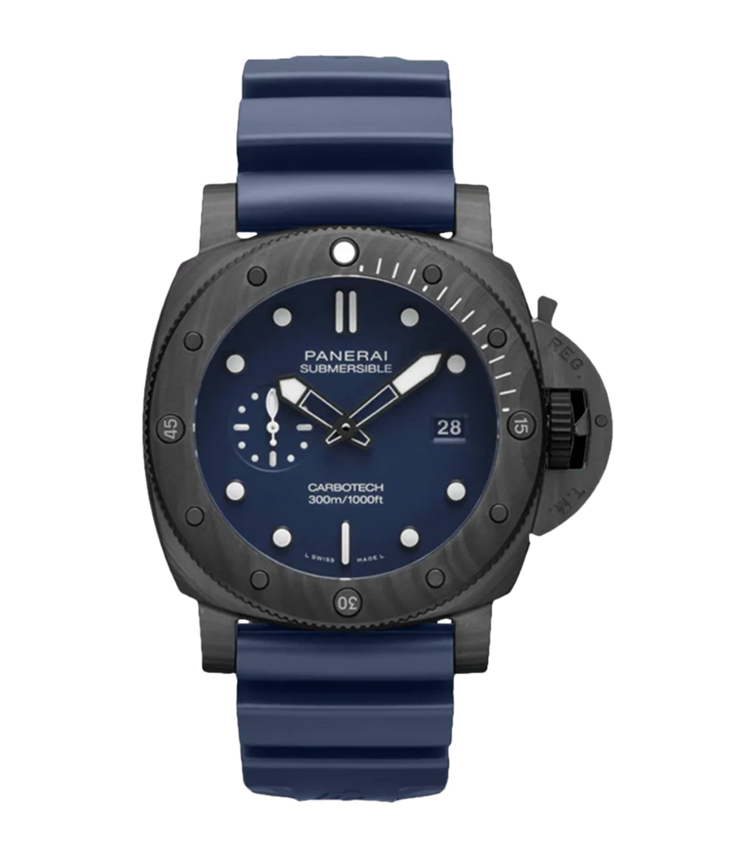 Carbotech Submersible Watch 44mm BLUE Image 1