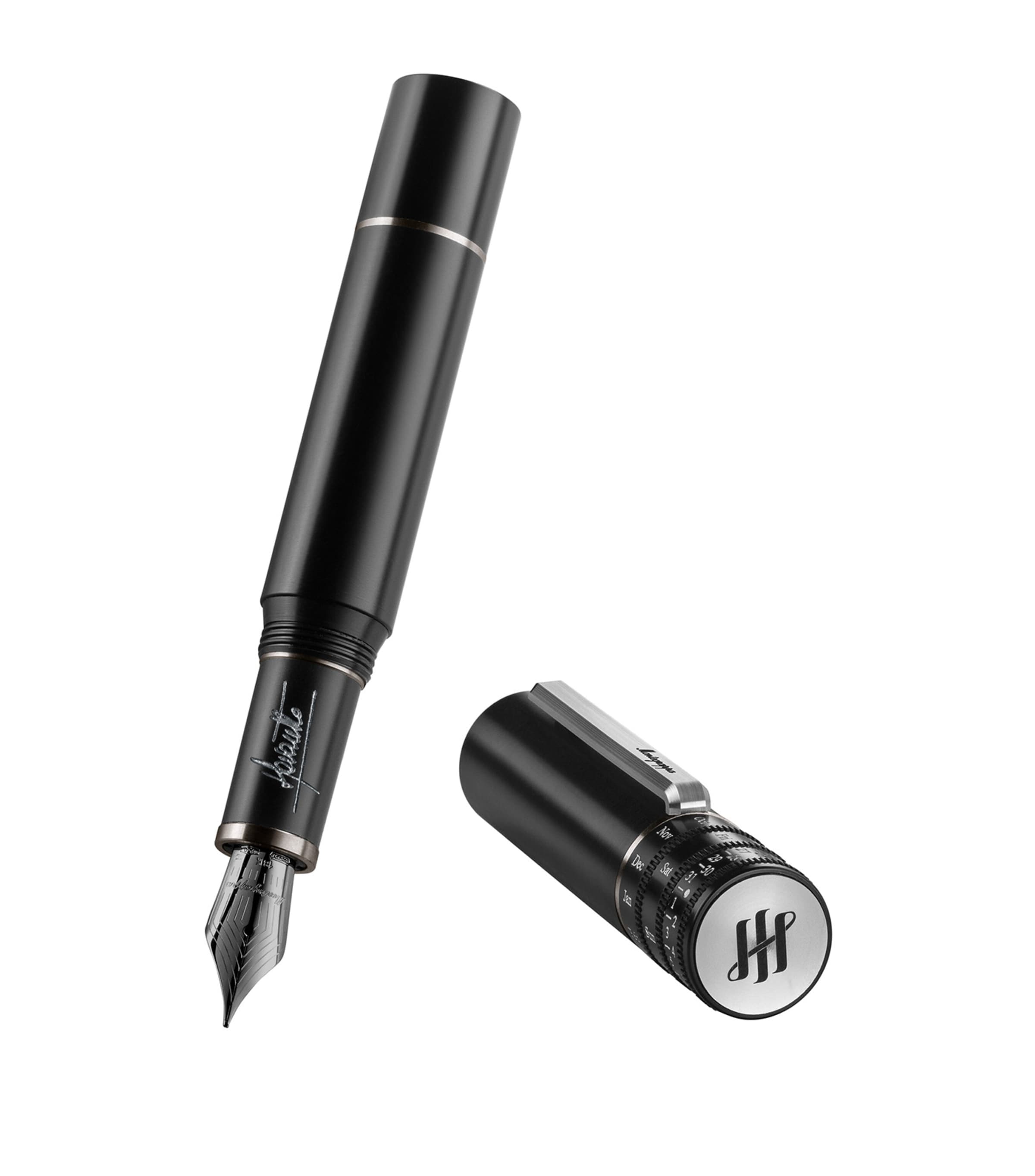 Gold-Trim Anytime Maestro Fountain Pen BLACK Image 3