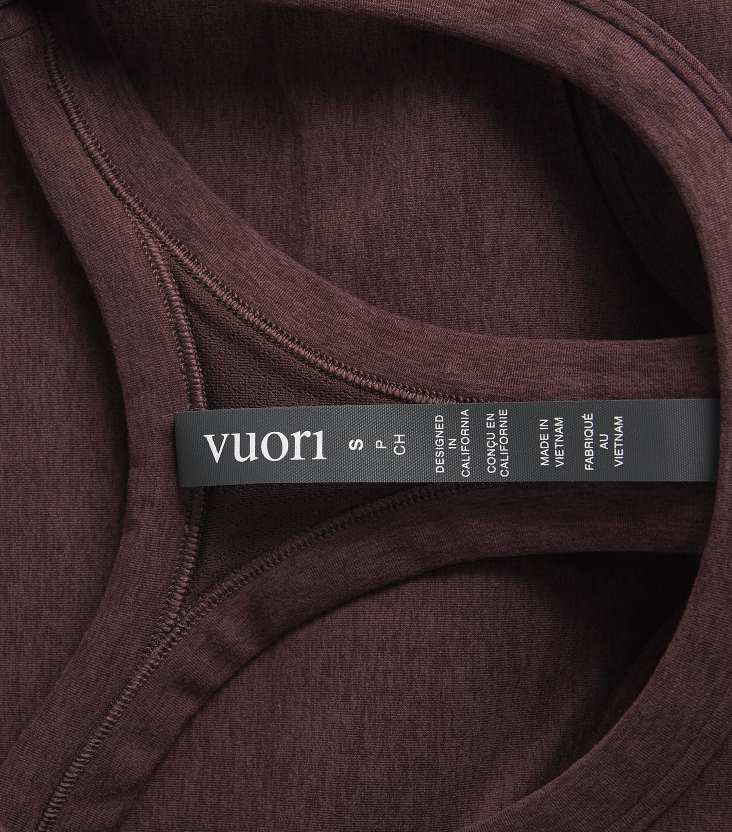 Elevation Racerback  Bra HRA RAISIN HEAT Image 5