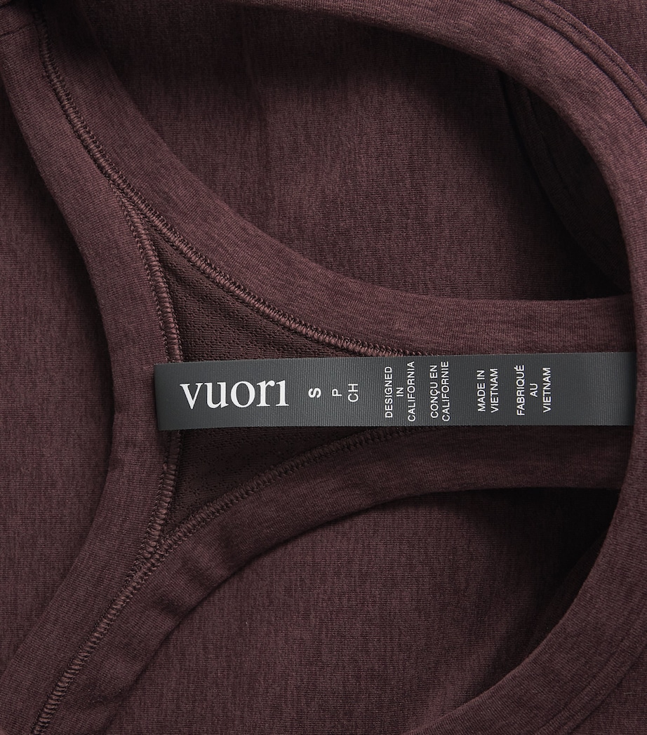 Elevation Racerback Bra HRA RAISIN HEAT Image 5