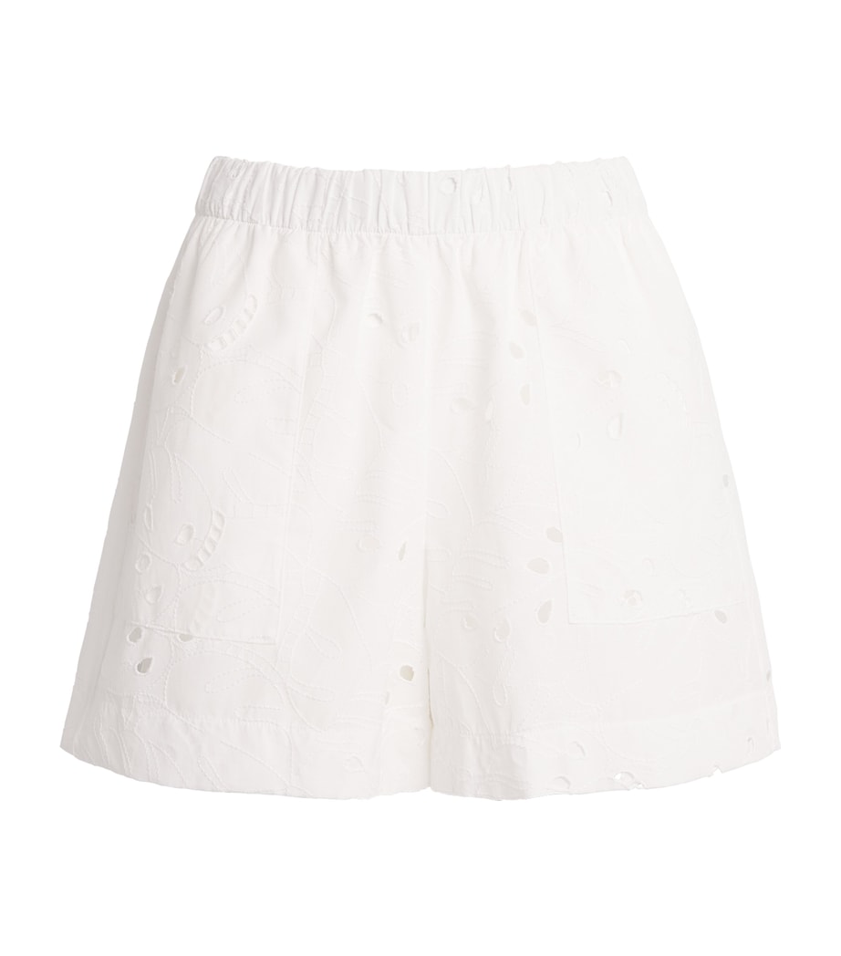 Broderie Lace Shorts 000 BLANC/WHITE Image 1