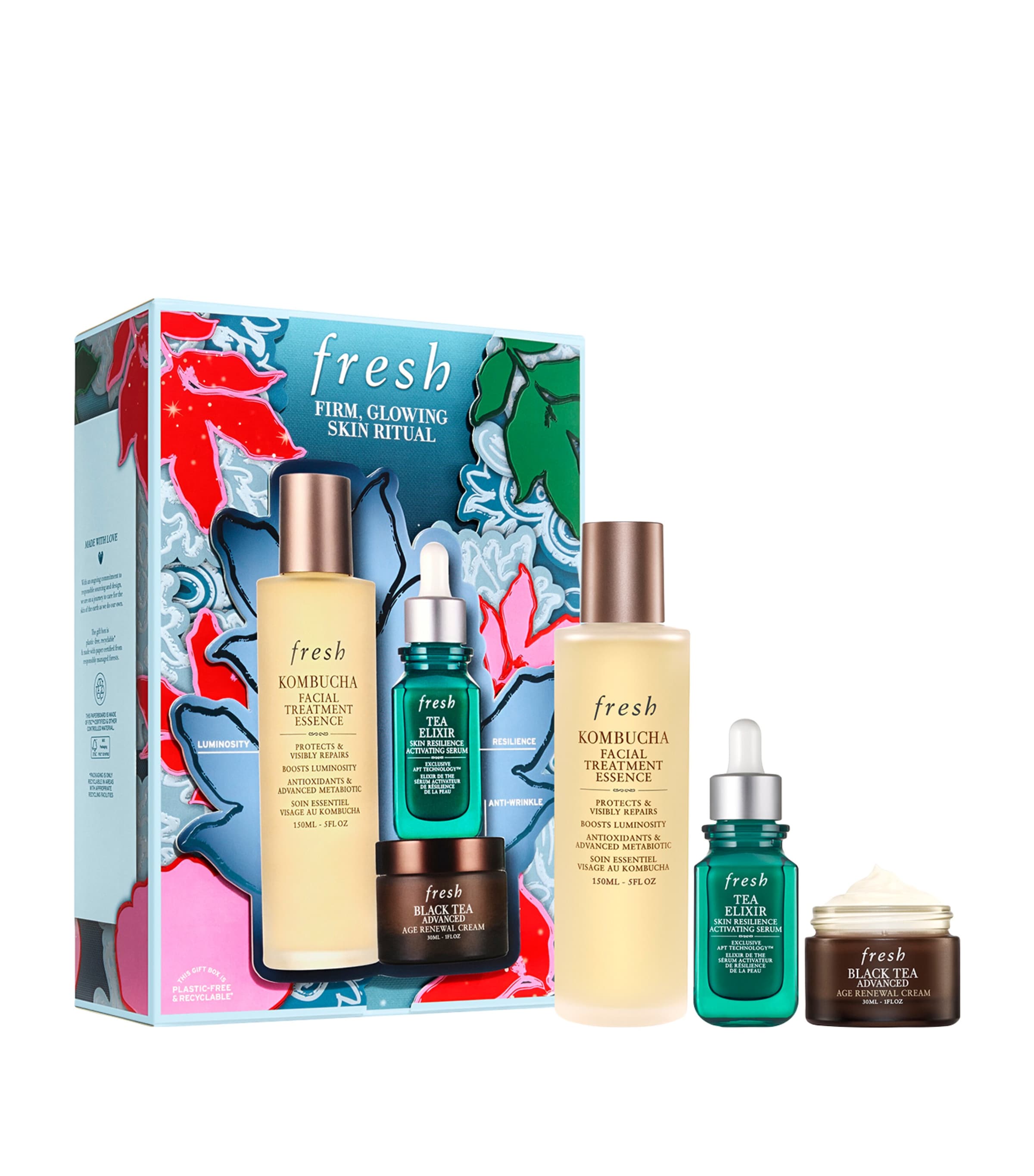 Fresh Firm, Glowing Skin Ritual Gift Set In White