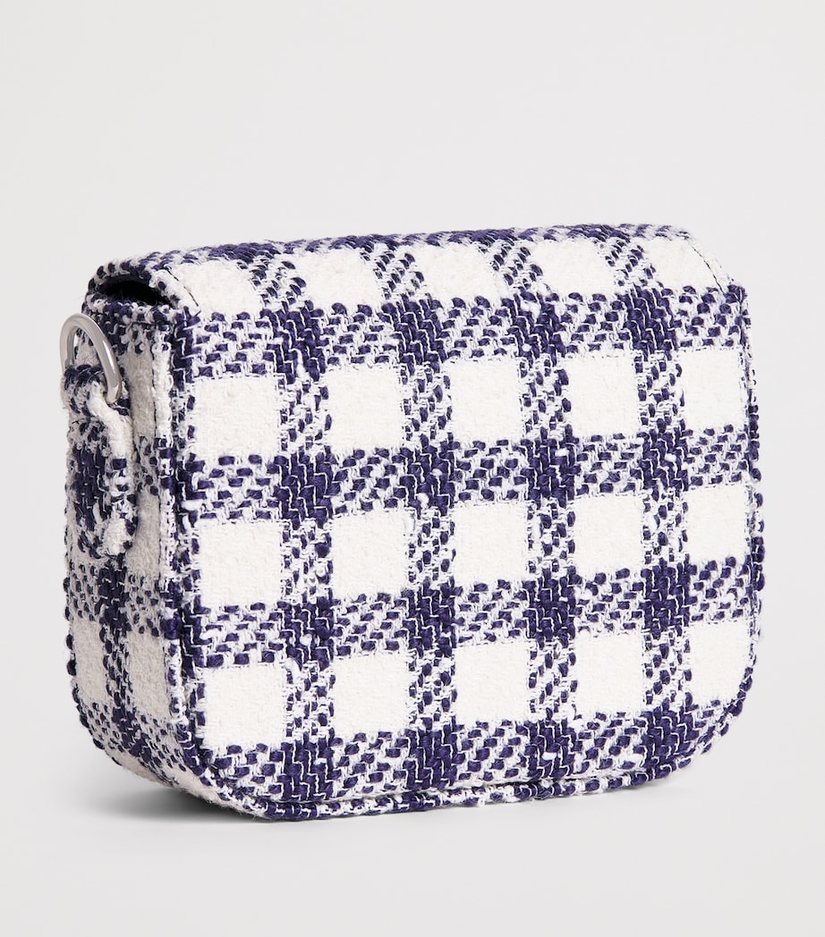 Check Bouclé Bag NAVY Image 2