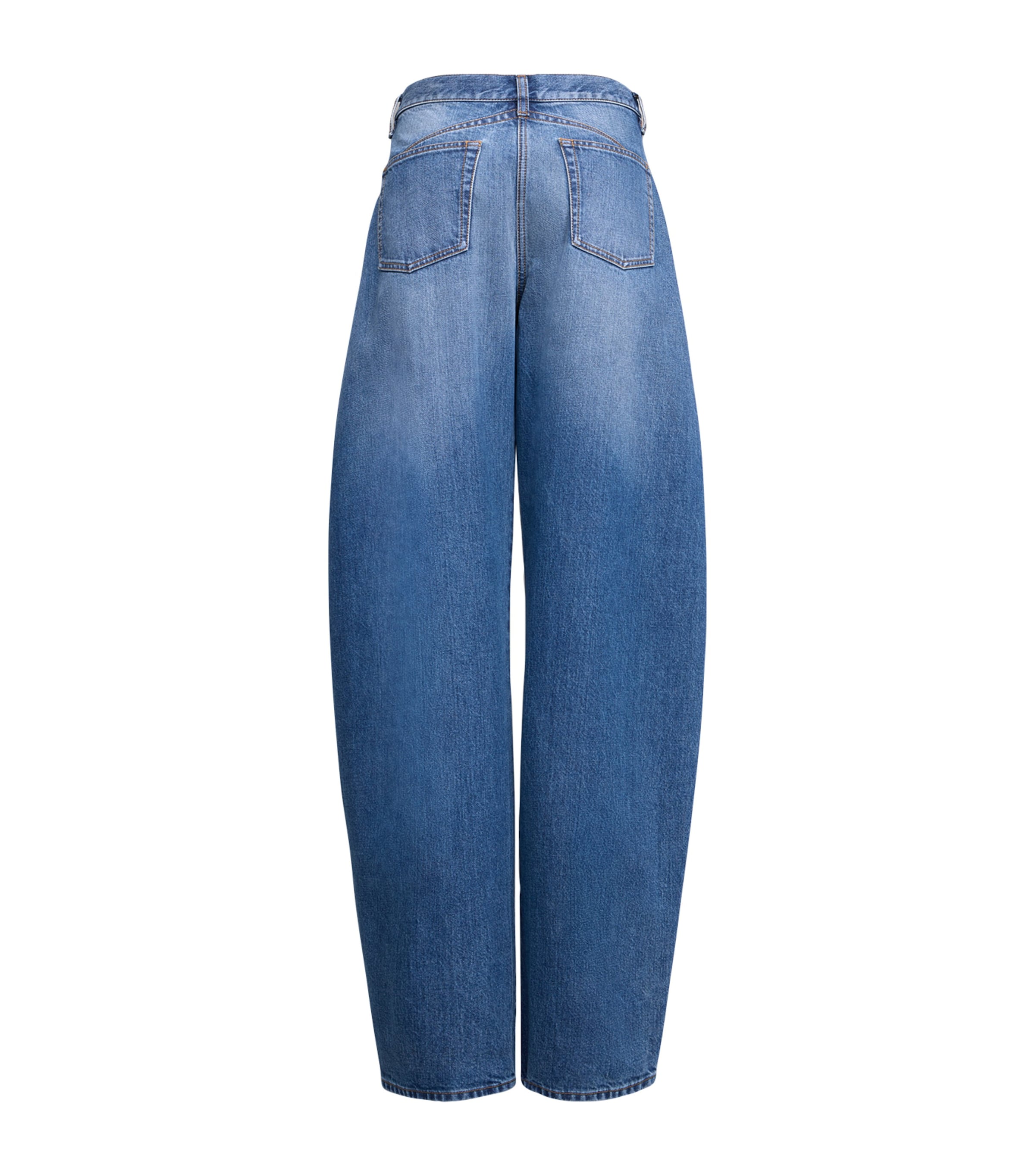 Round Wide-Leg Jeans BLEU MINERAL Image 2