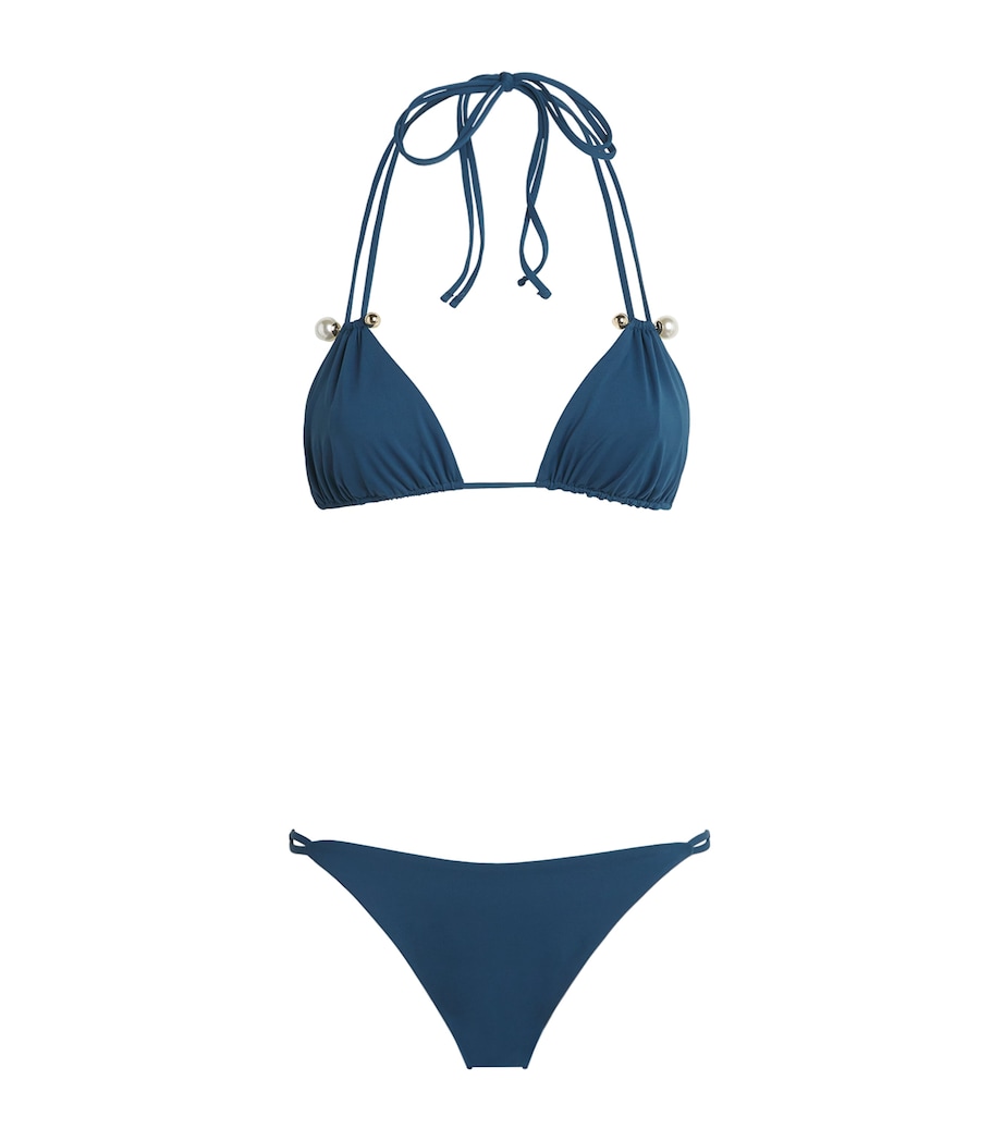 Moré Noir Womens Embellished Bella Bikini Bosphorus Image 1