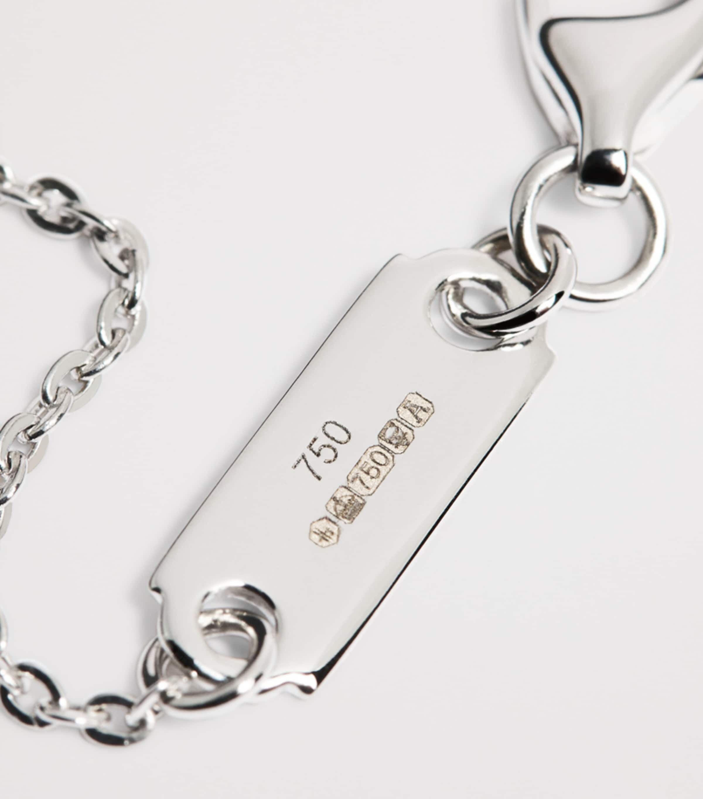 White Gold and Diamond Pendant Necklace (0.75ct) WHITE GOLD Image 4