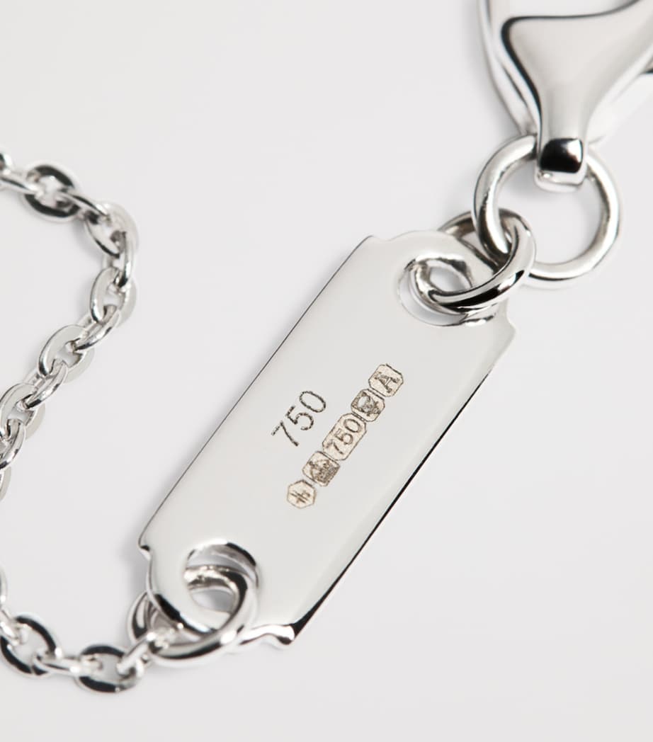 White Gold and Diamond Pendant Necklace (0.75ct) WHITE GOLD Image 4