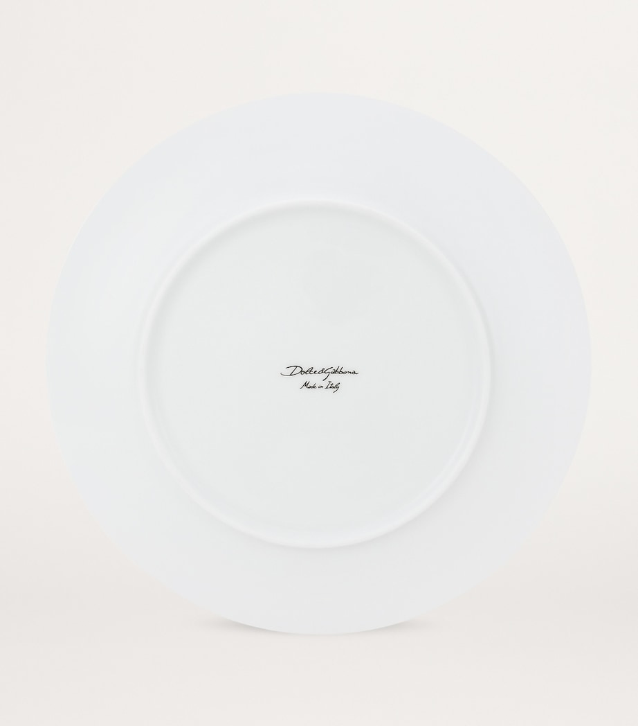 Set of 2 Dinner Plates (26cm) UV028-VERDE MAIOLICA Image 4