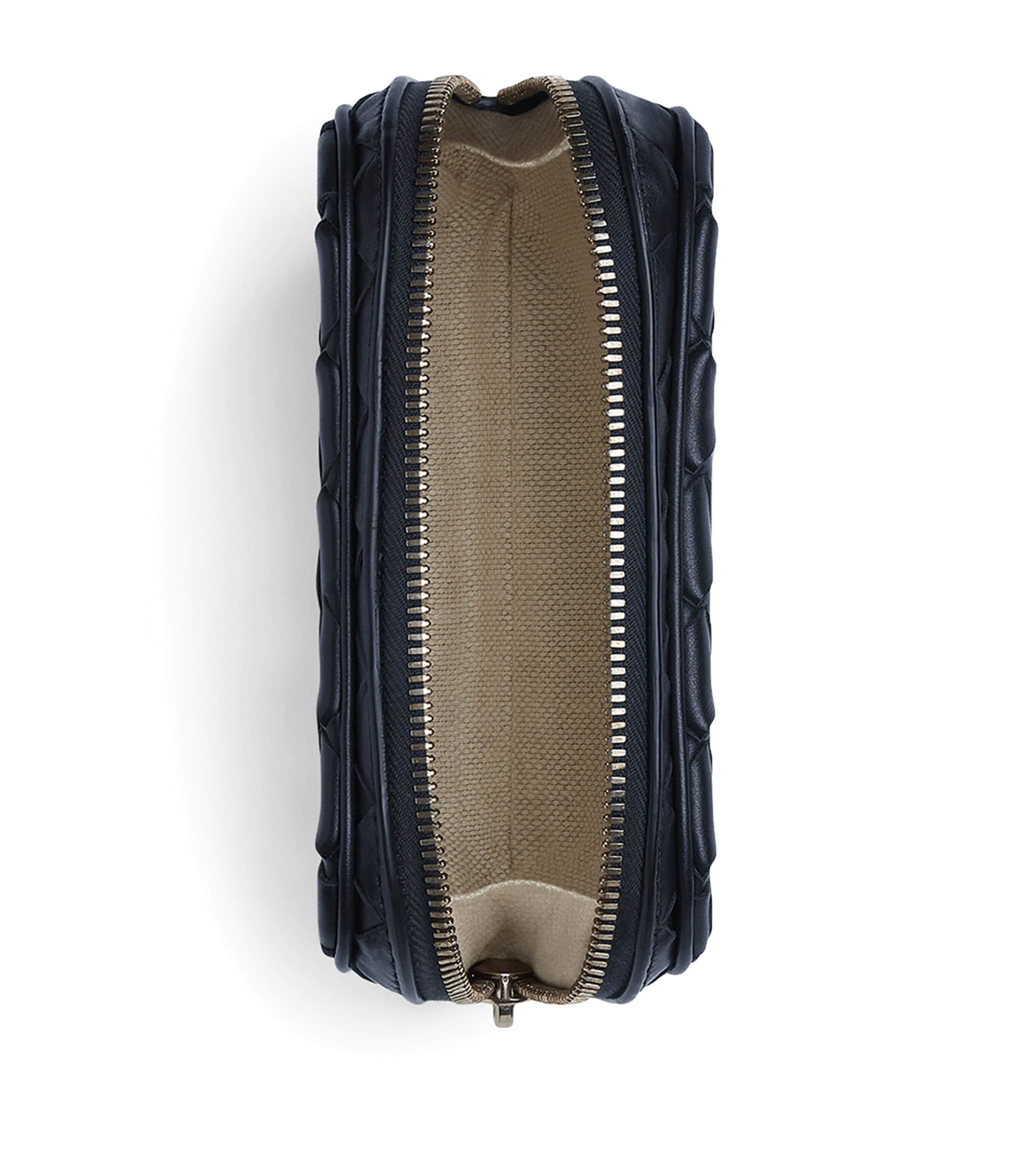 Leather Intrecciato Pouch 8838 Image 2