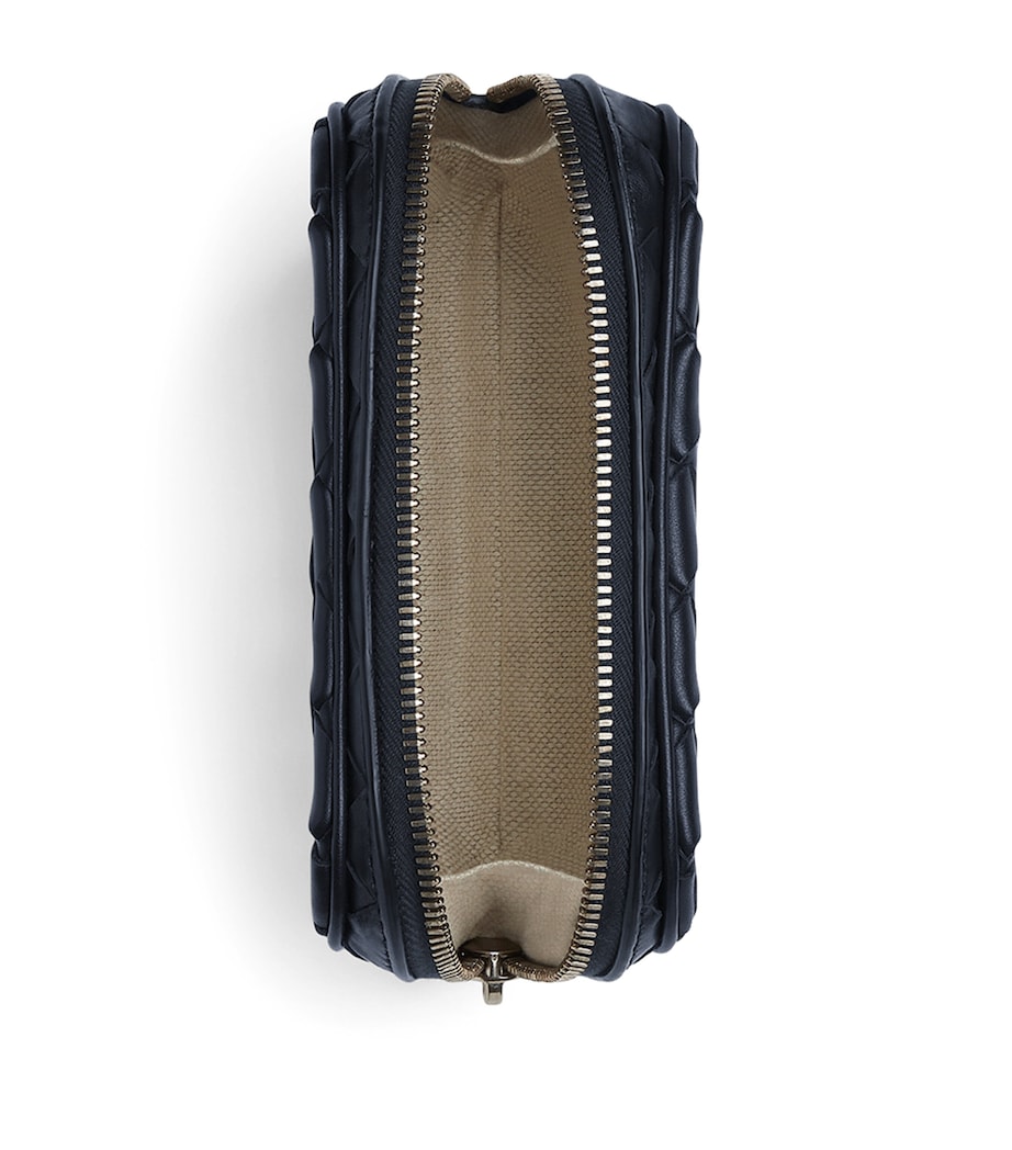 Leather Intrecciato Pouch 8838 Image 2