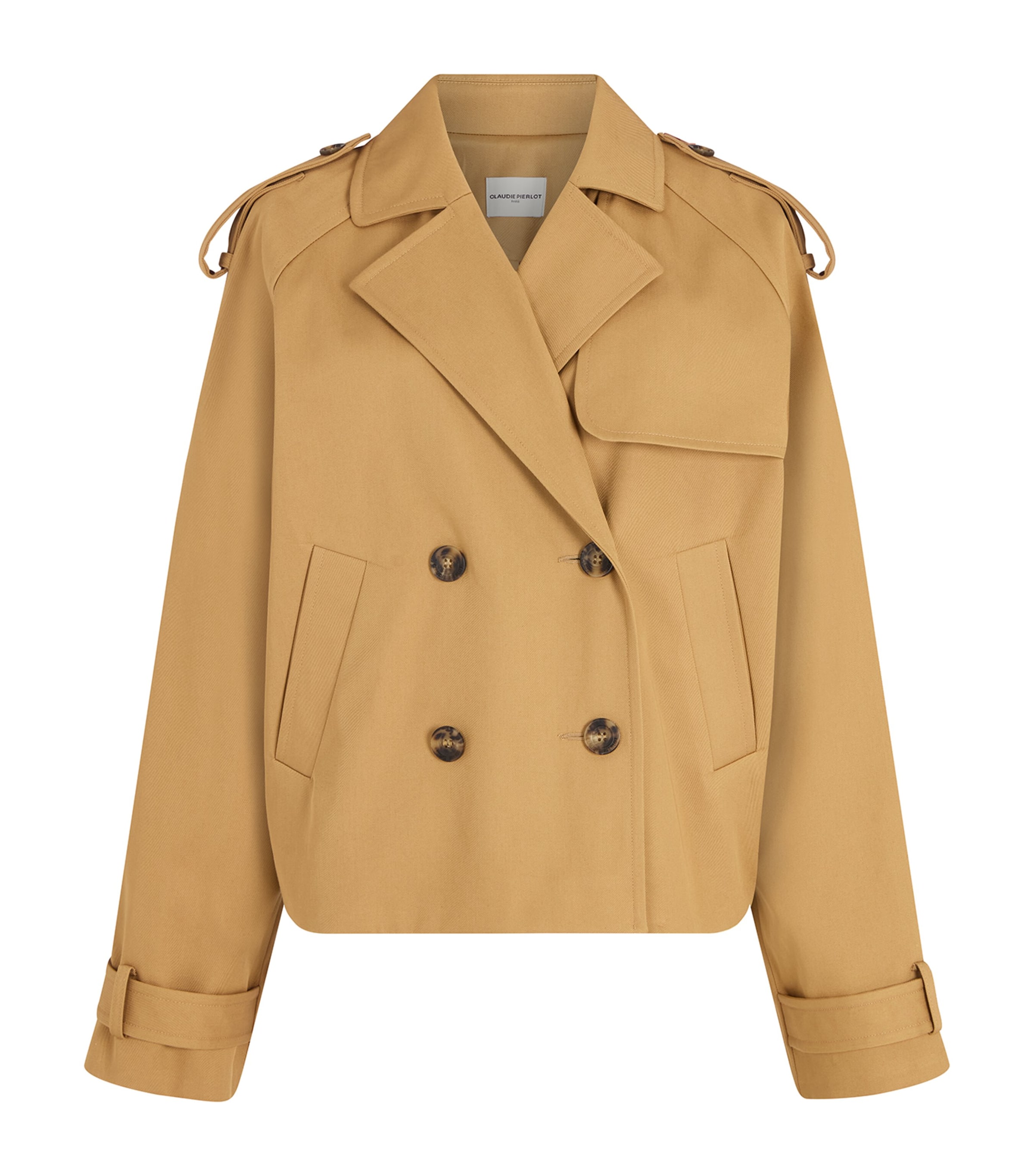 Short Trench Coat CAMEL Image 1