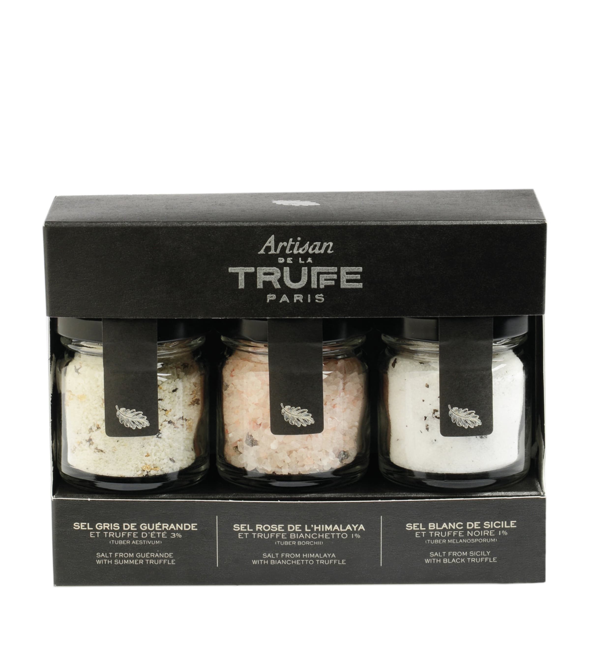 Artisan De La Truffe Truffle Salt Gift Set (3 x 30g) | Food | Pantry Essentials | Truffles & Foie Gras | Designers | Artisan De La Truffe