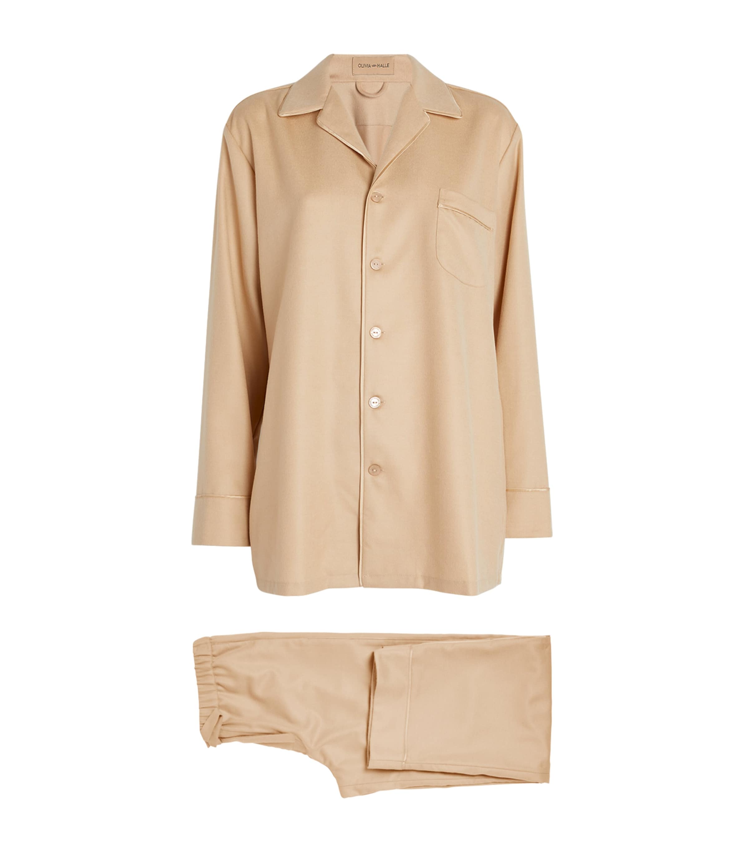 OLIVIA VON HALLE CASHMERE VANDERBILT PYJAMAS