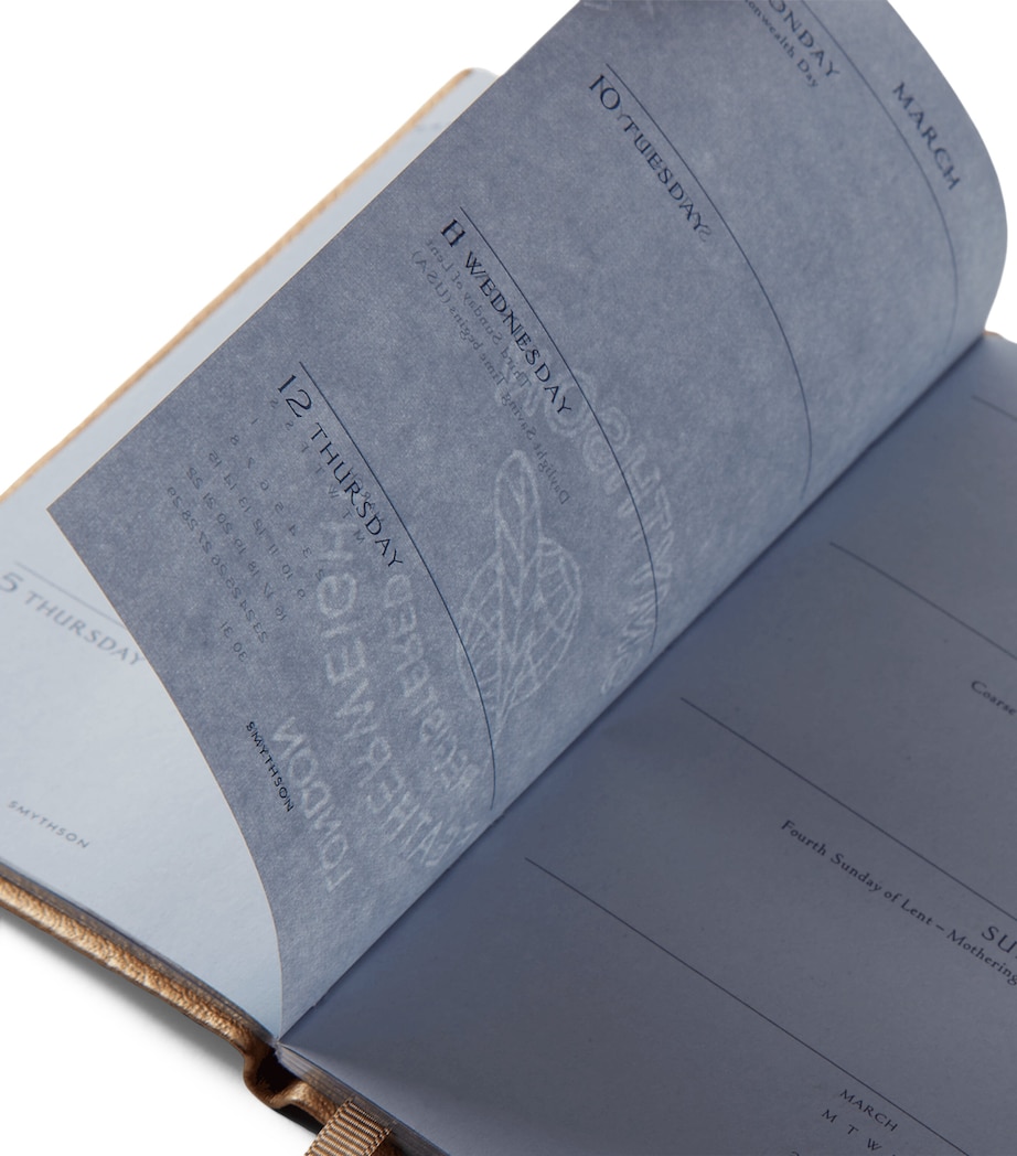 Panama Leather Weekly Diary 2026 BRONZE Image 3